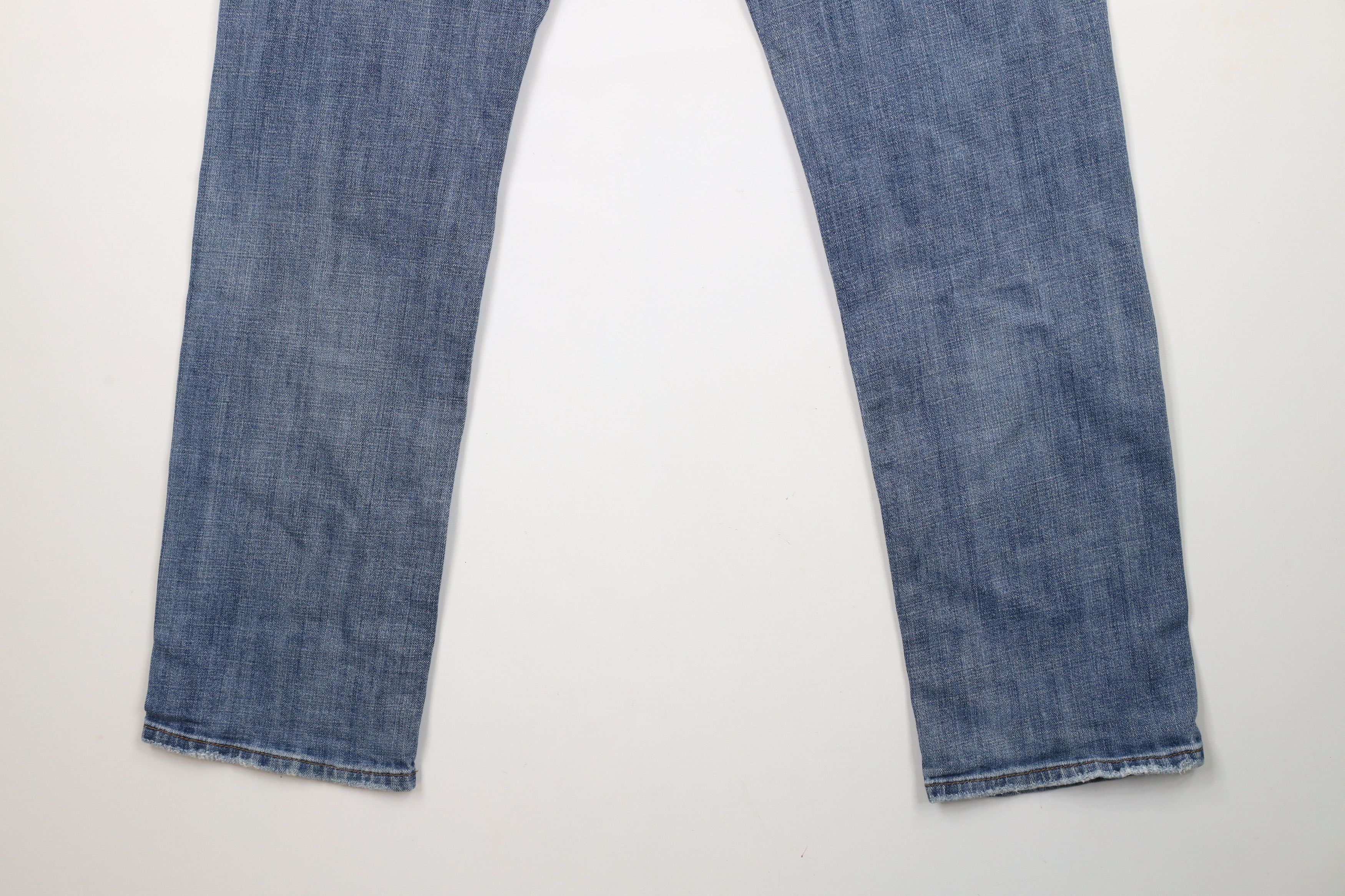 Lucky Brand × Vintage Vintage Lucky Brand 221 Original Straight Jeans Blue Size US 32 / EU 48 - 13 Thumbnail