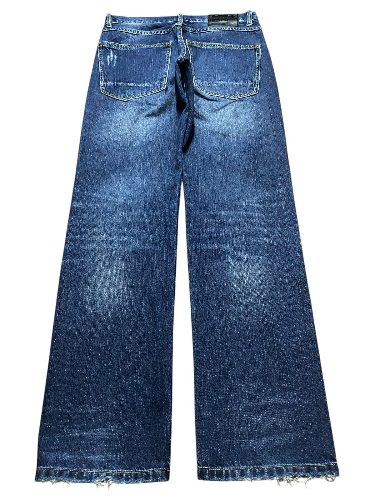 Prps Vintage Japanese Brand Blue Limitless Distressed Loose Jeans Size US 32 / EU 48 - 2 Thumbnail
