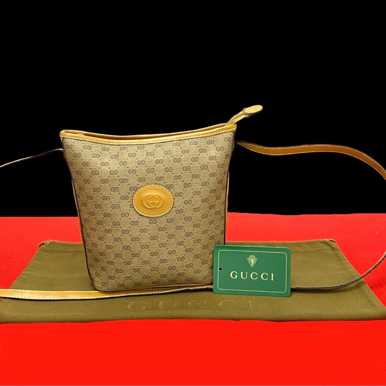 Gucci Gucci Shoulder Bag Brown Leather Size ONE SIZE - 1 Thumbnail
