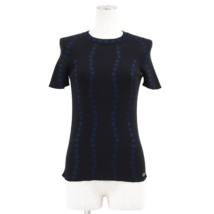 Chanel Chanel Chanel P53600 Cotton Linen Knit Pullover Cotton Tops P53600 DUTY FREE for USA Size ONE SIZE - 1 Thumbnail