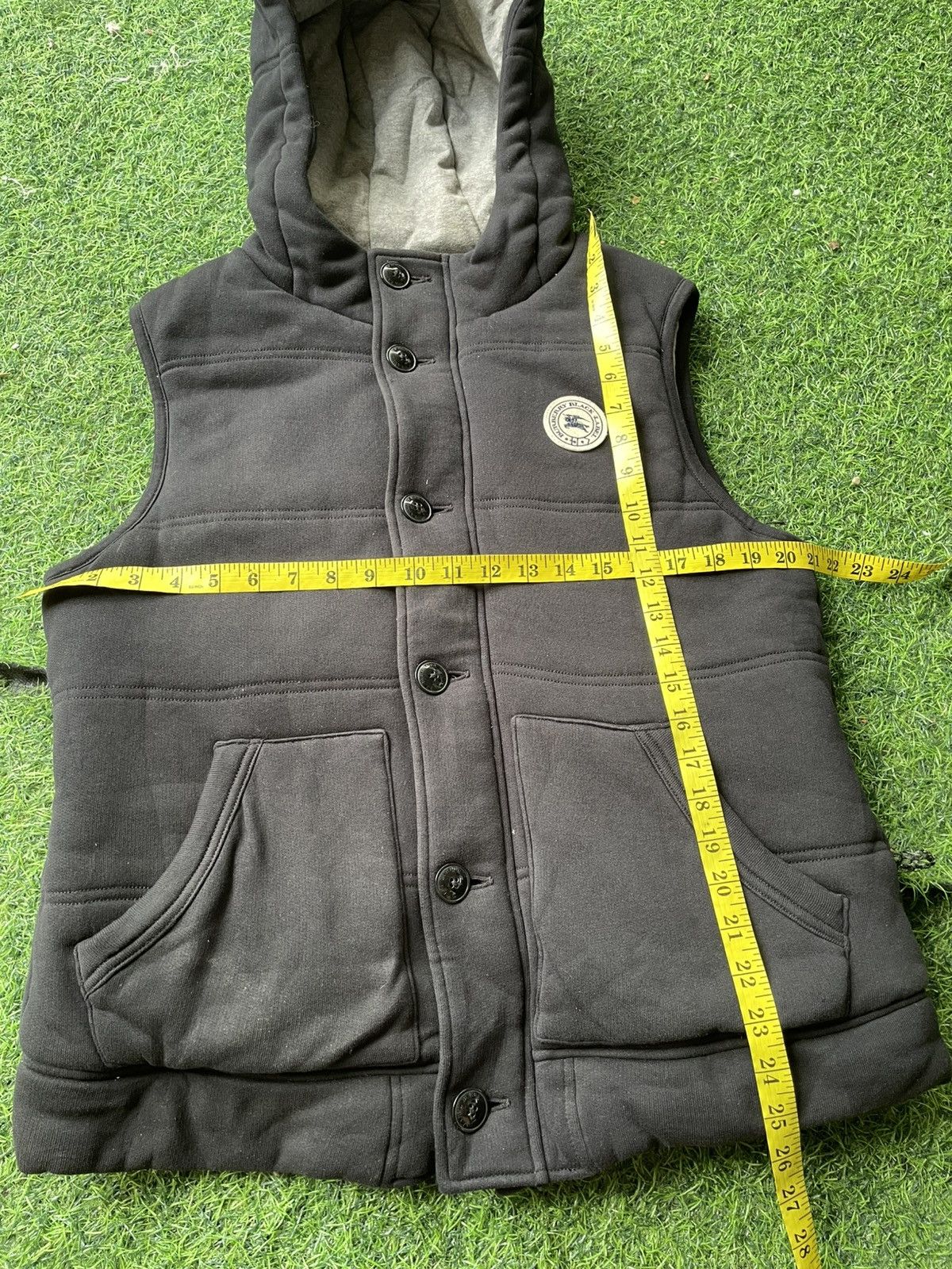 Burberry Authentic Burberry Black Label Hooded Vest Size US M / EU 48-50 / 2 - 4 Thumbnail