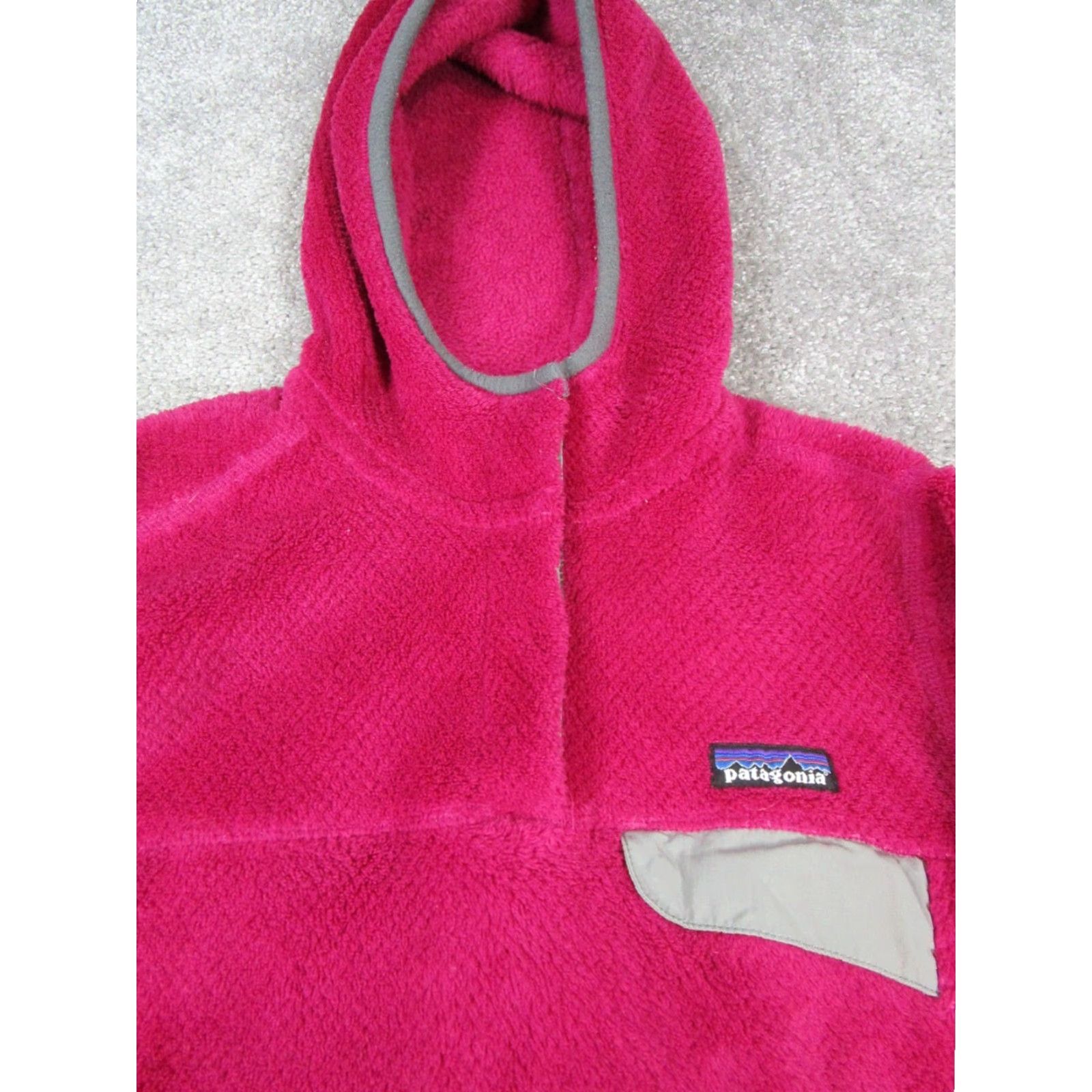 Patagonia Patagonia Re-Tool Hoody Womens Small Purple Polartec Hiking Fleece Jacket Size S / US 4 / IT 40 - 2 Thumbnail