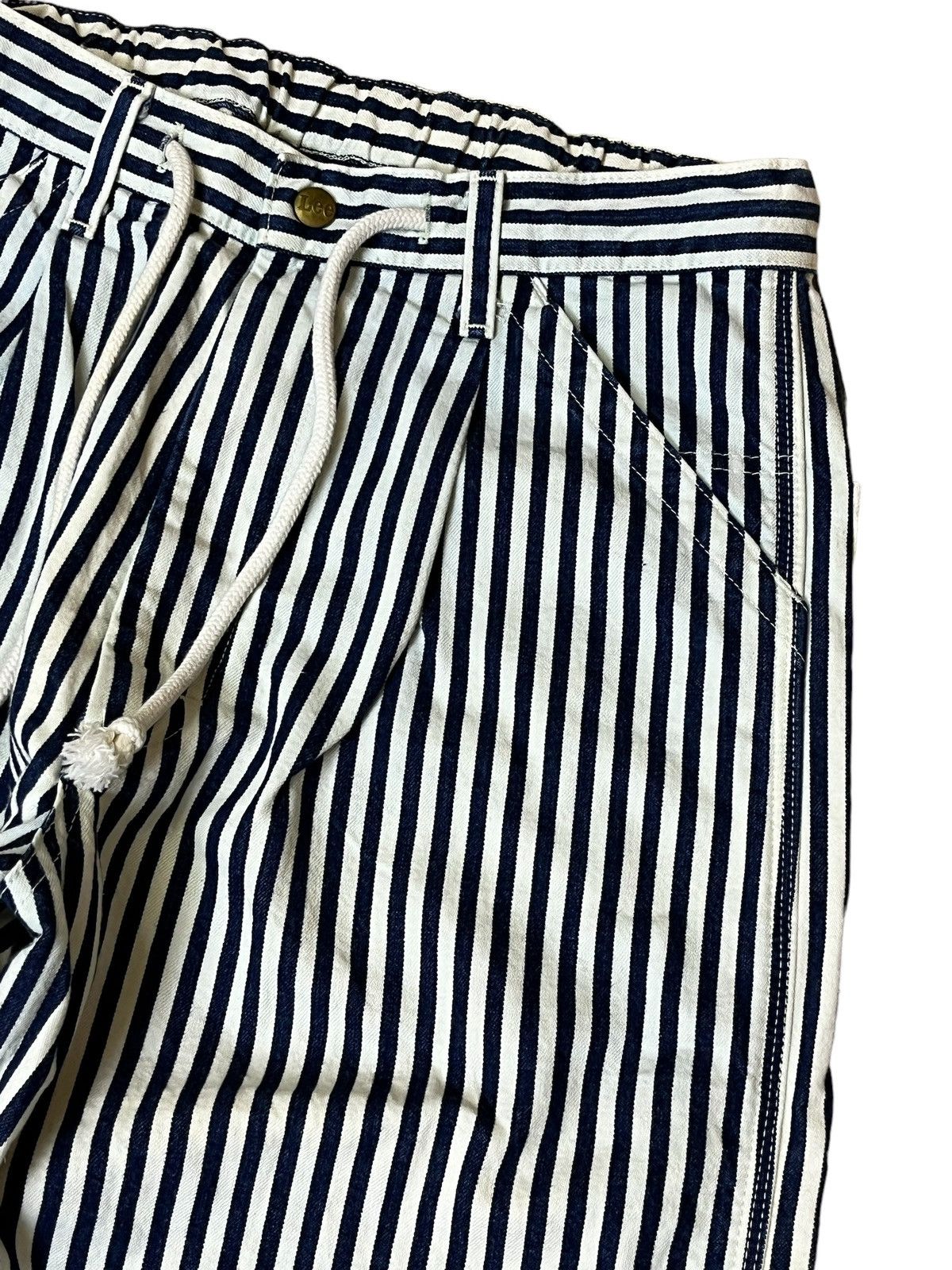 Lee VINTAGE LEE WORKWEAR CARPENTER HICKORY DRAWSTRING WAIST PANT Size US 32 / EU 48 - 6 Thumbnail