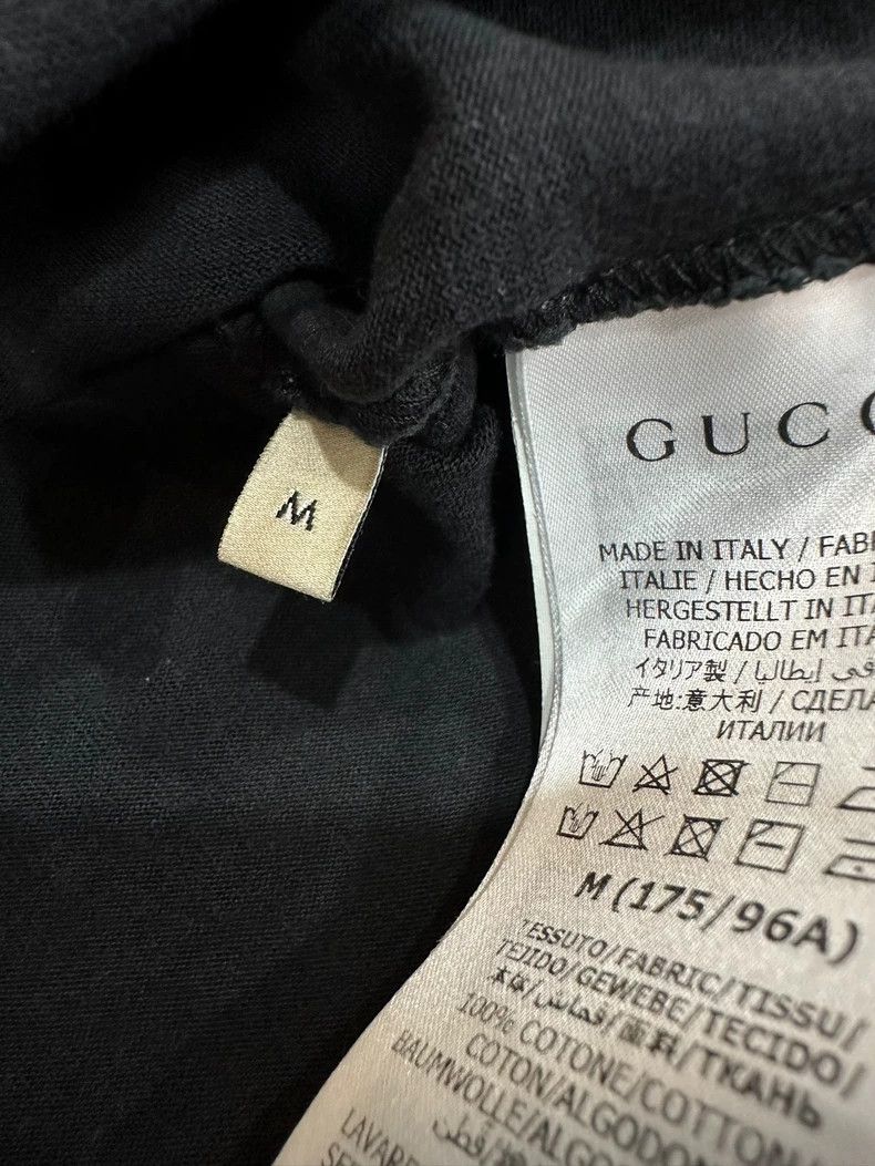 Gucci Gucci Black blade short sleeves 2503-Nextarrow Size US M / EU 48-50 / 2 - 5 Thumbnail