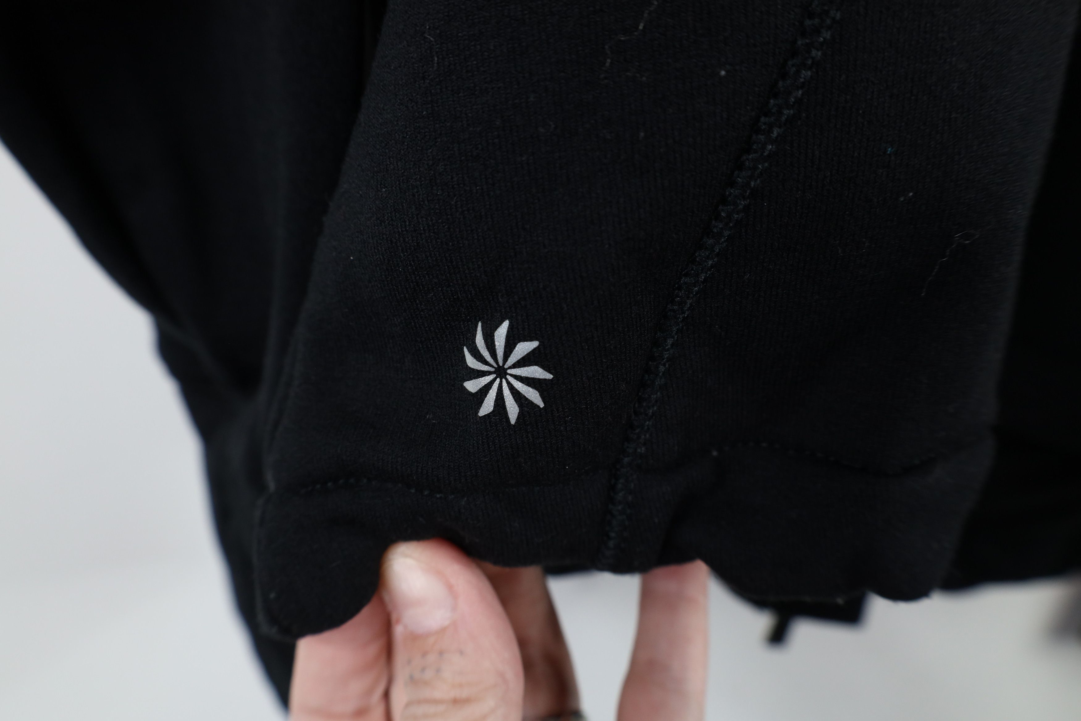 Athleta × Vintage Athleta Touch Fleece Lined Full Zip Hoodie Sweatshirt Black Size M / US 6-8 / IT 42-44 - 11 Thumbnail