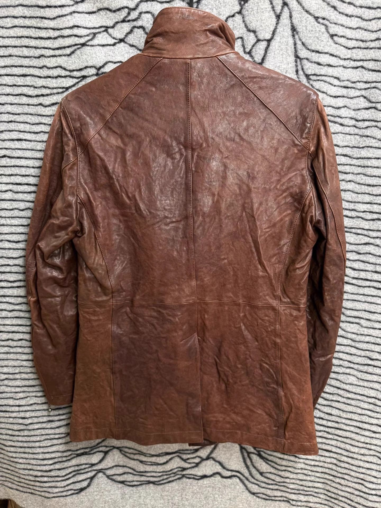 Yohji Yamamoto A.A.R x Yohji Yamamoto Washed Sheepskin Jacket K20 Size US S / EU 44-46 / 1 - 5 Thumbnail