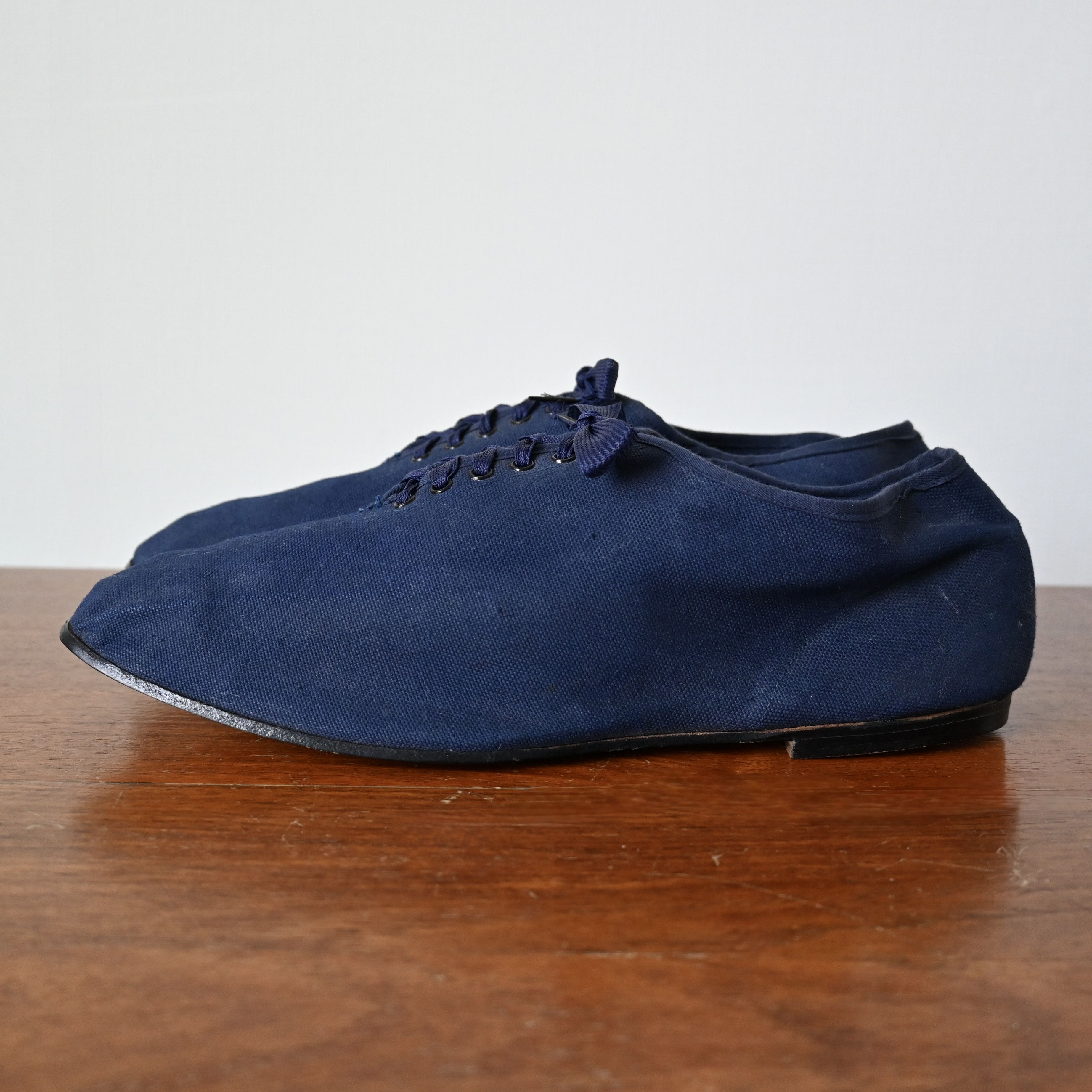 Vintage DEADSTOCK, 1920s-30s Swedish Military "gym trainer", 43 Size US 9.5 / EU 42-43 - 2 Thumbnail