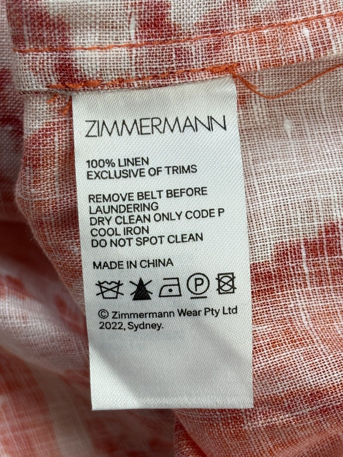Zimmermann Zimmermann Linen Lyre Yoke Midi Skirt Size 28" / US 6 / IT 42 - 9 Thumbnail