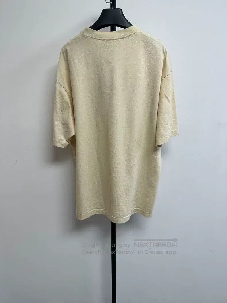 Balenciaga Balenciaga Embroidered Letter Solid Color Loose Round Neck Size US S / EU 44-46 / 1 - 2 Thumbnail