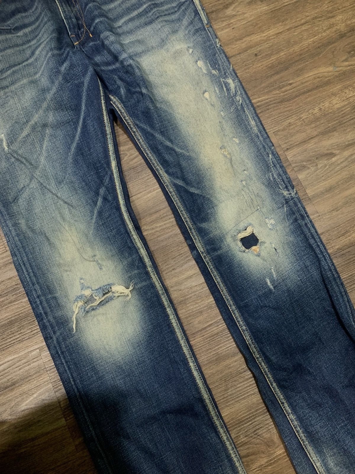 Diesel Vintage Diesel Distressed Denim Jeans Long Pants Size US 30 / EU 46 - 4 Thumbnail