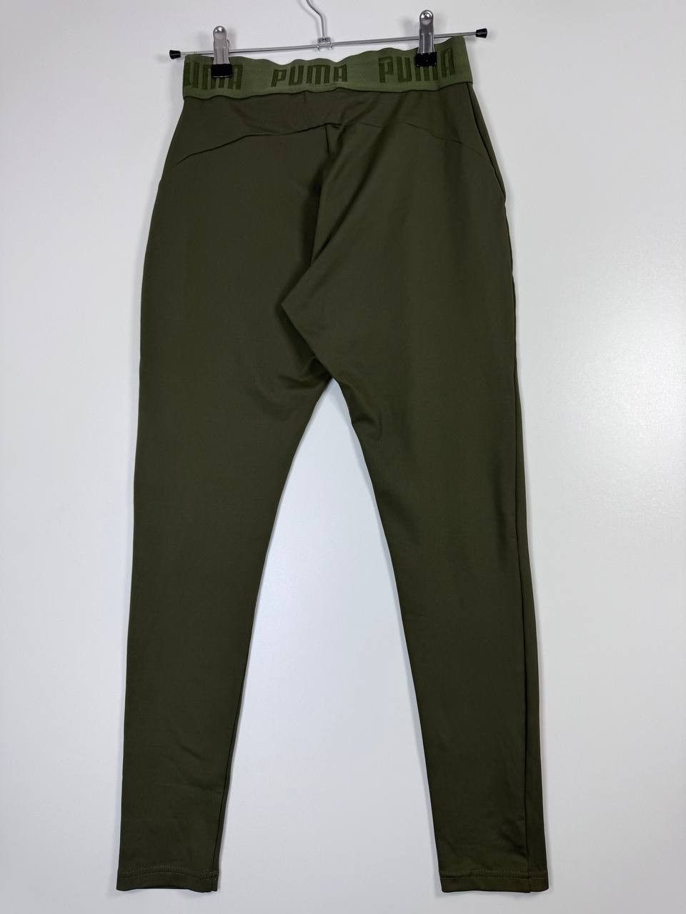 Puma Puma Compression Leggings OliveTraining Athletic Pants L Size 42" / US 20 - 7 Thumbnail