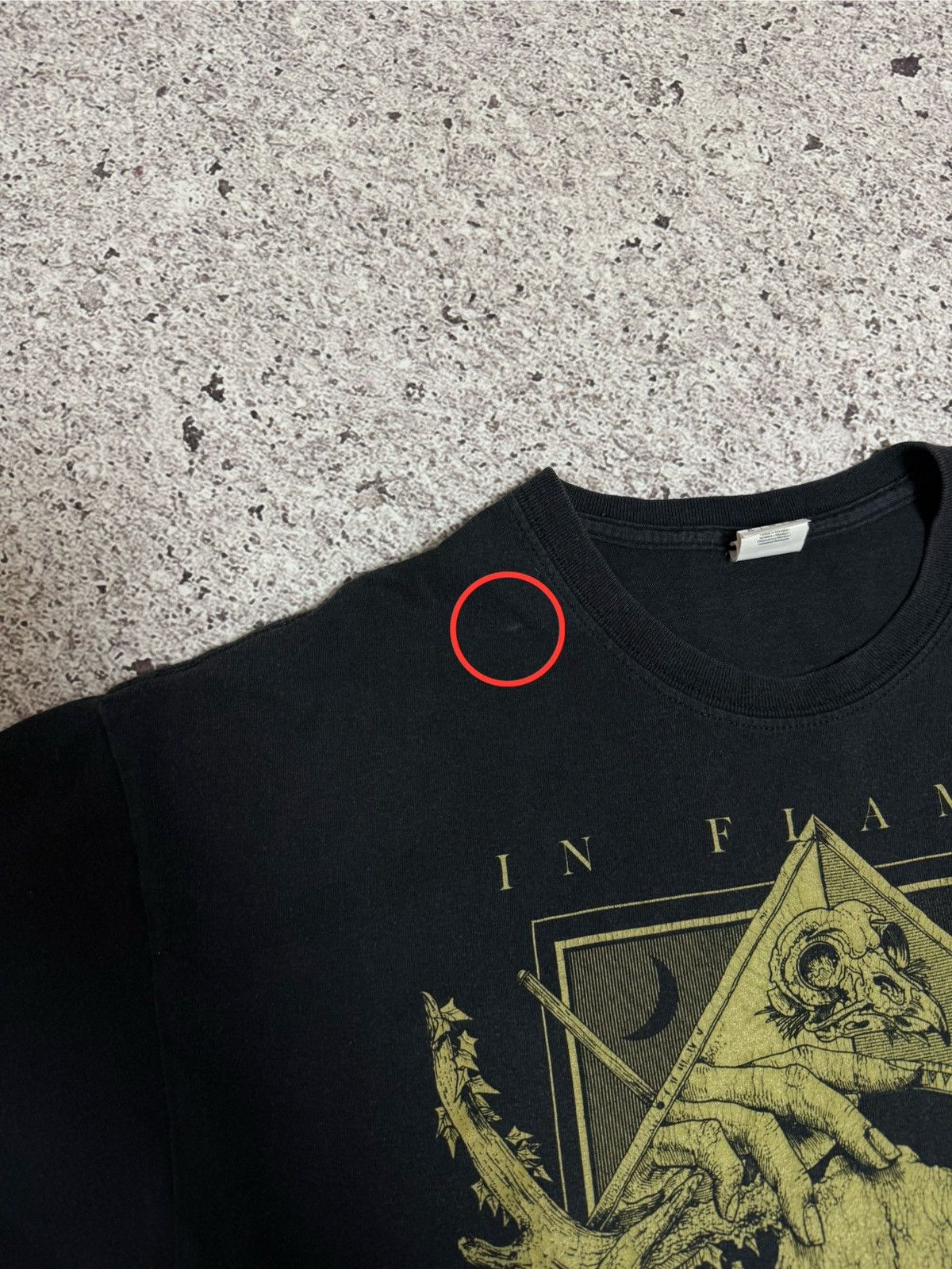 Band Tees × Vintage Vintage 2000’s In Flames Rock Band Retro T-Shirt Y2K Hype Size US XL / EU 56 / 4 - 7 Thumbnail