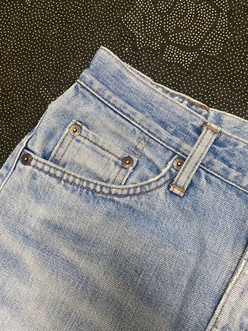 Edwin 💥FLARE💥VINTAGE EDWIN DISTRESSED DENIM JEANS Size US 29 - 9 Thumbnail