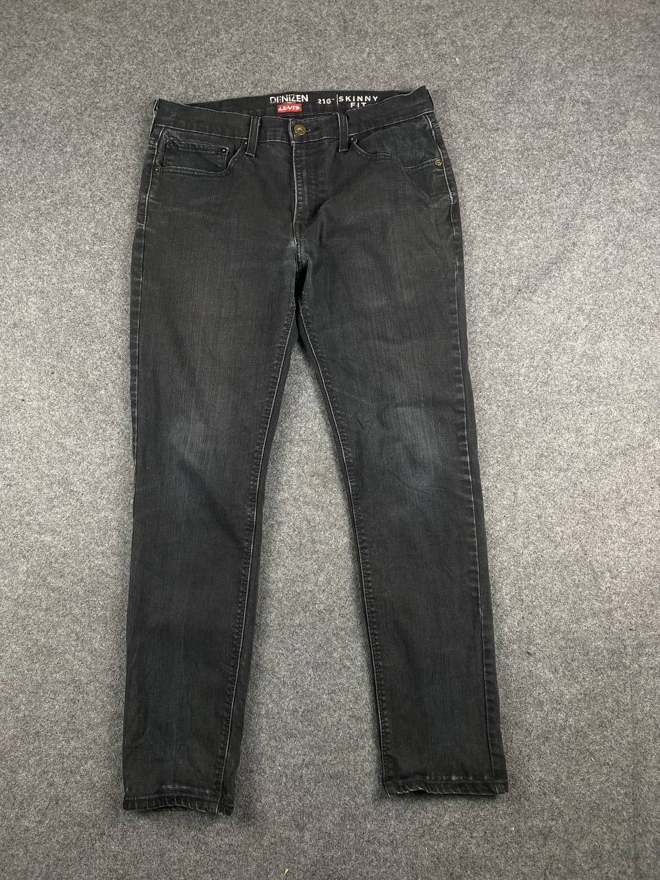 Levi's levis denizen skinny fit distressed denim Size US 35 - 8 Thumbnail