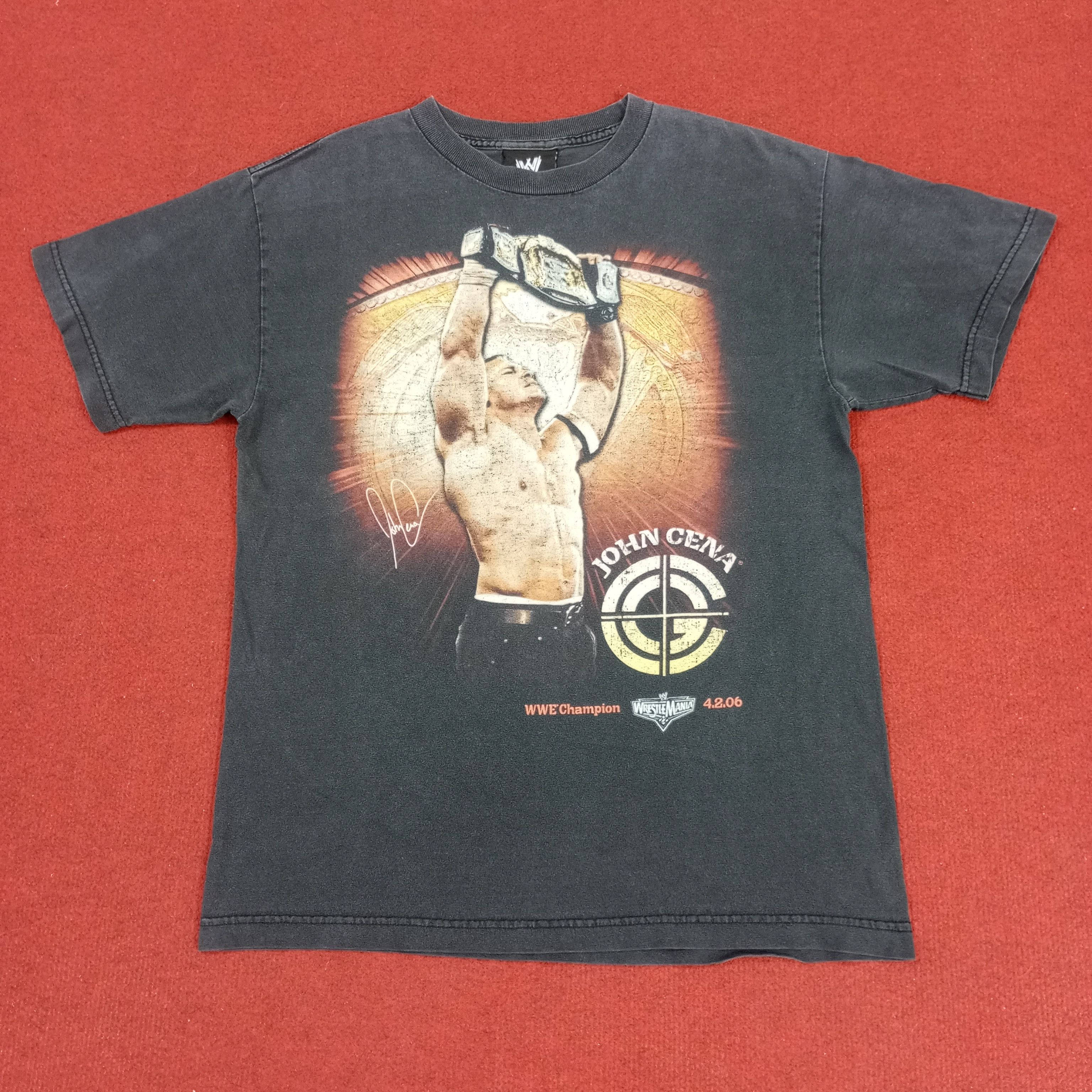 Vintage WWE John Cena Wrestling Entertainment Vintage Tshirt Size US M / EU 48-50 / 2 - 1 Thumbnail