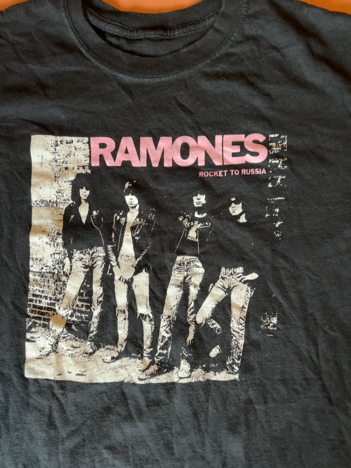 Band Tees × Vintage Ramones Rocket to Russia Tee vtg Size US M / EU 48-50 / 2 - 3 Thumbnail