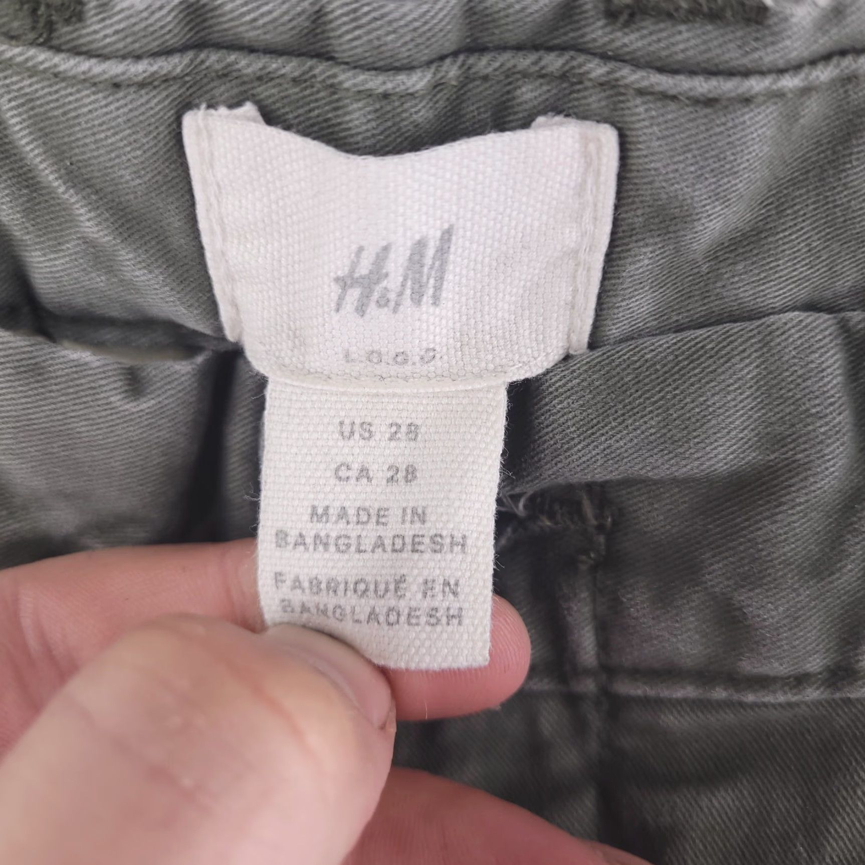 H&M H&M Jeans Mens 28x29 Green Olive Skinny Stretch Regular Waist 28 Inseam 29 Color Green Style Skinny Brand H&M Pants Jeans Mens Adult Mens Size US 28 / EU 44 - 3 Thumbnail