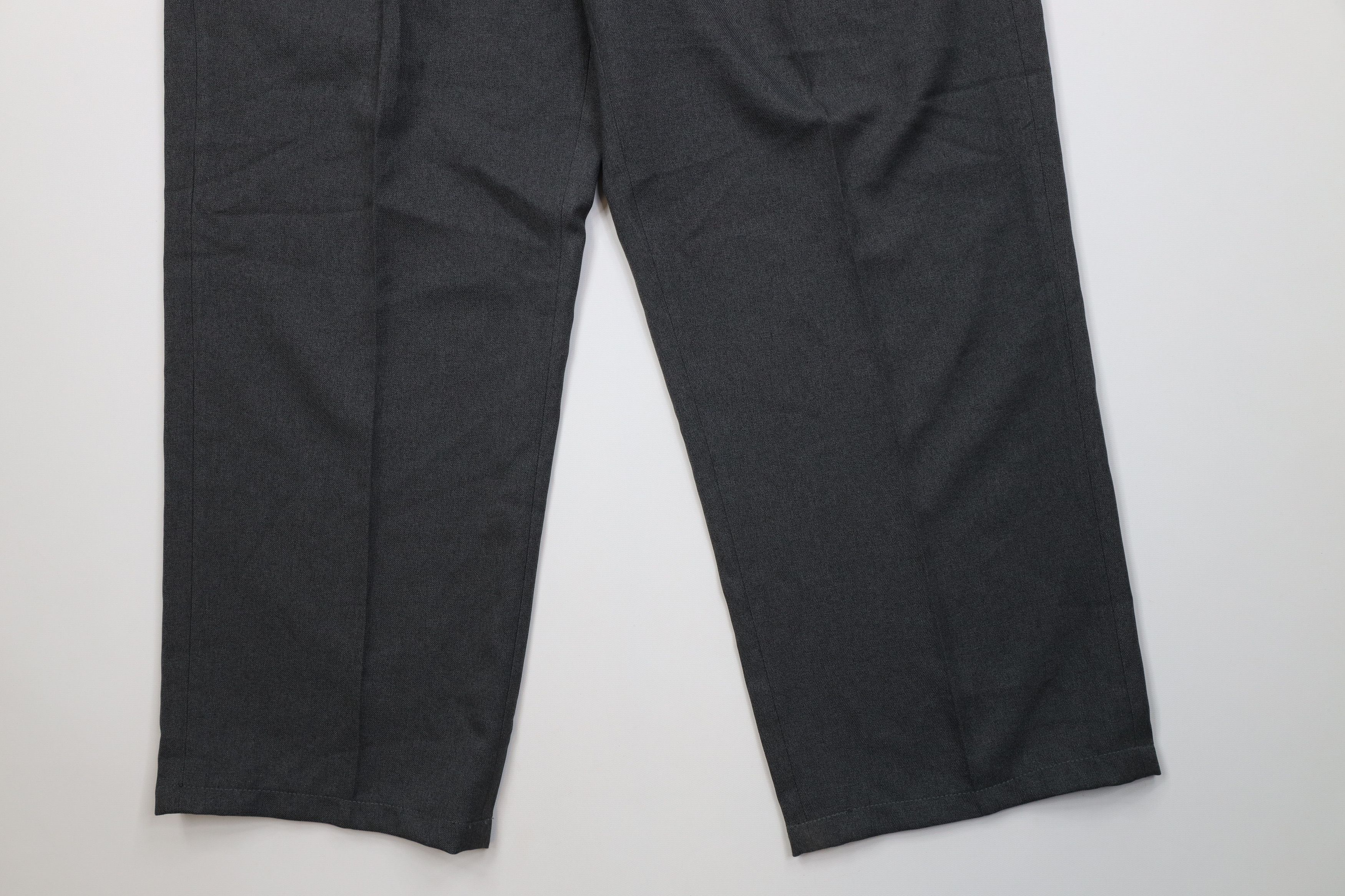 Vintage Vintage 90s Streetwear Wide Leg Chino Pants Trousers Gray Size US 38 / EU 54 - 4 Thumbnail