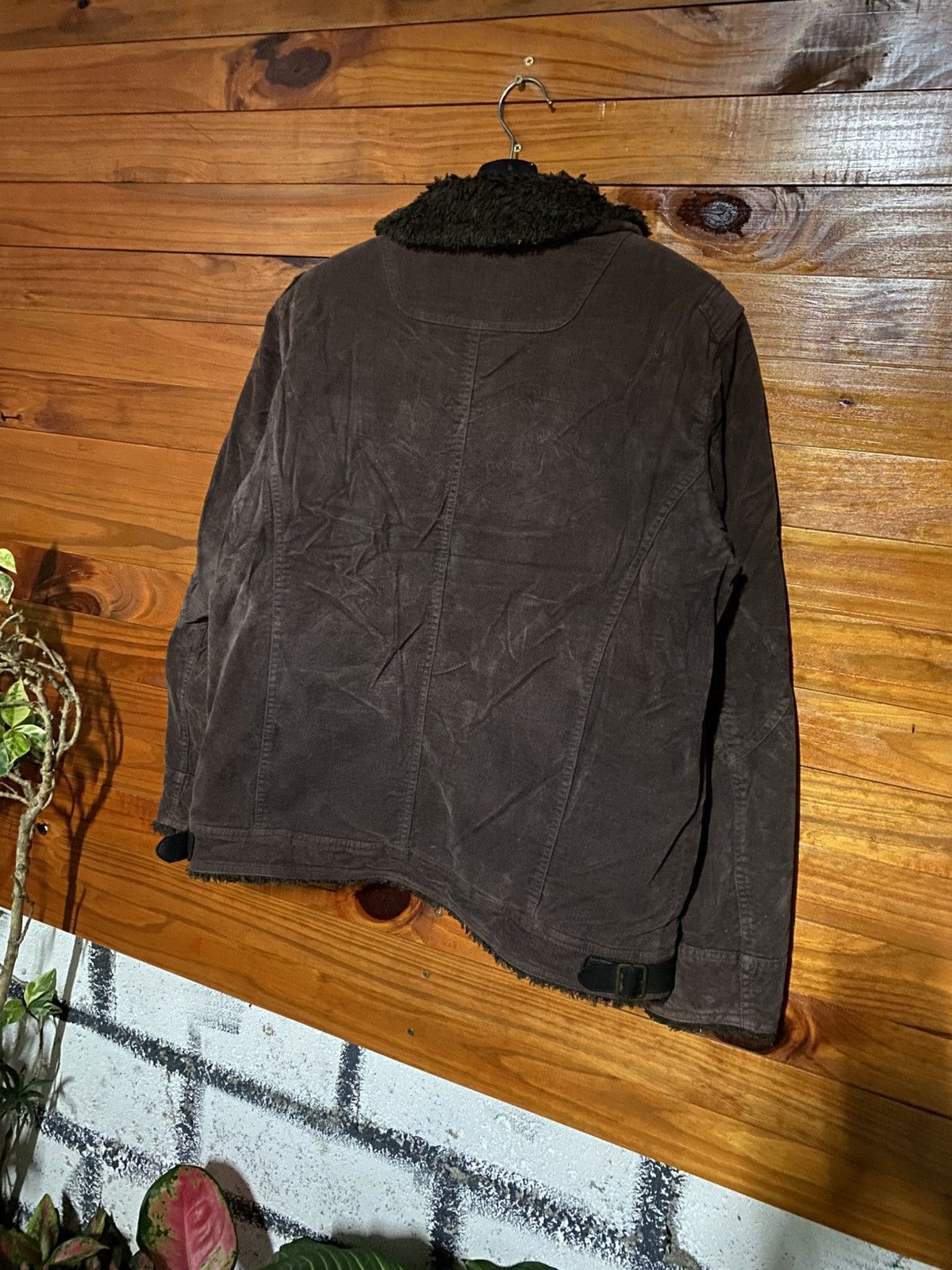 Carter's Vintage Carter’s Brown Corduroy Aviator Jacket Shearling Size US M / EU 48-50 / 2 - 10 Thumbnail