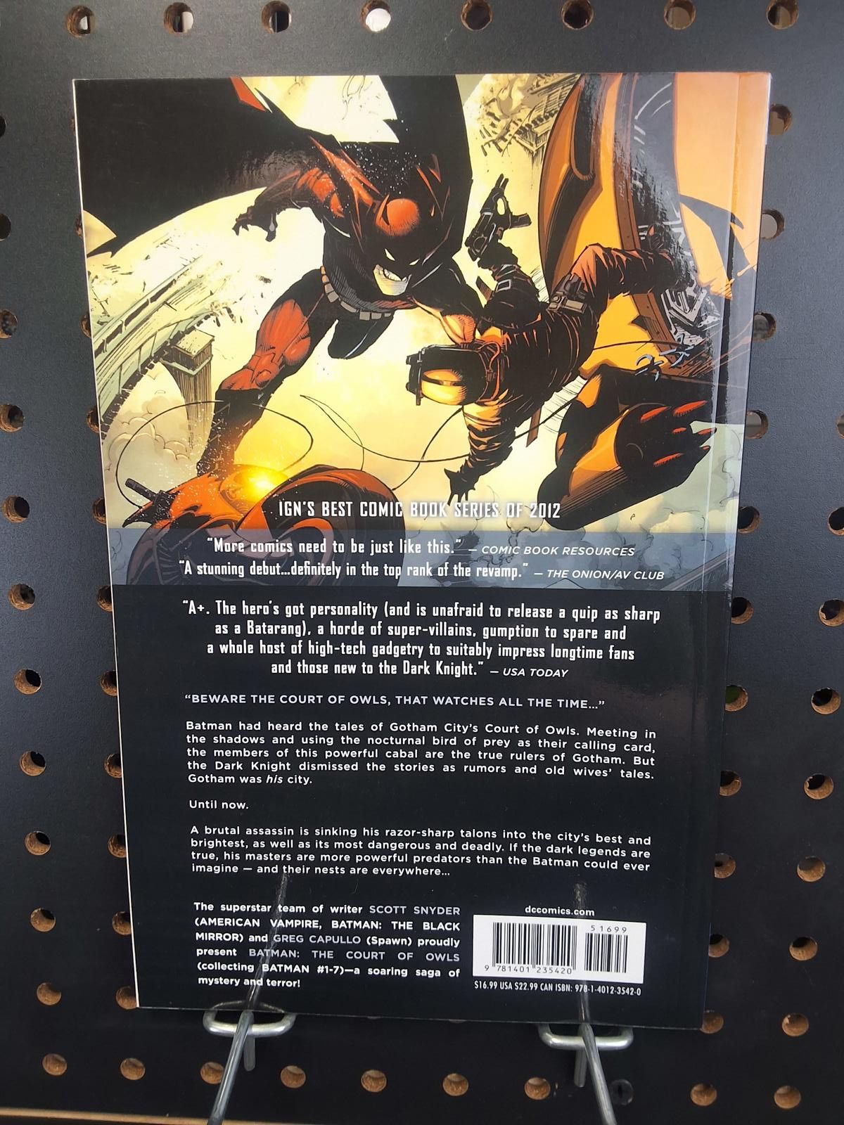 DC Comics Batman Vol 1: The Court of Owls - The New 52 Graphic Novel Size ONE SIZE - 2 Thumbnail