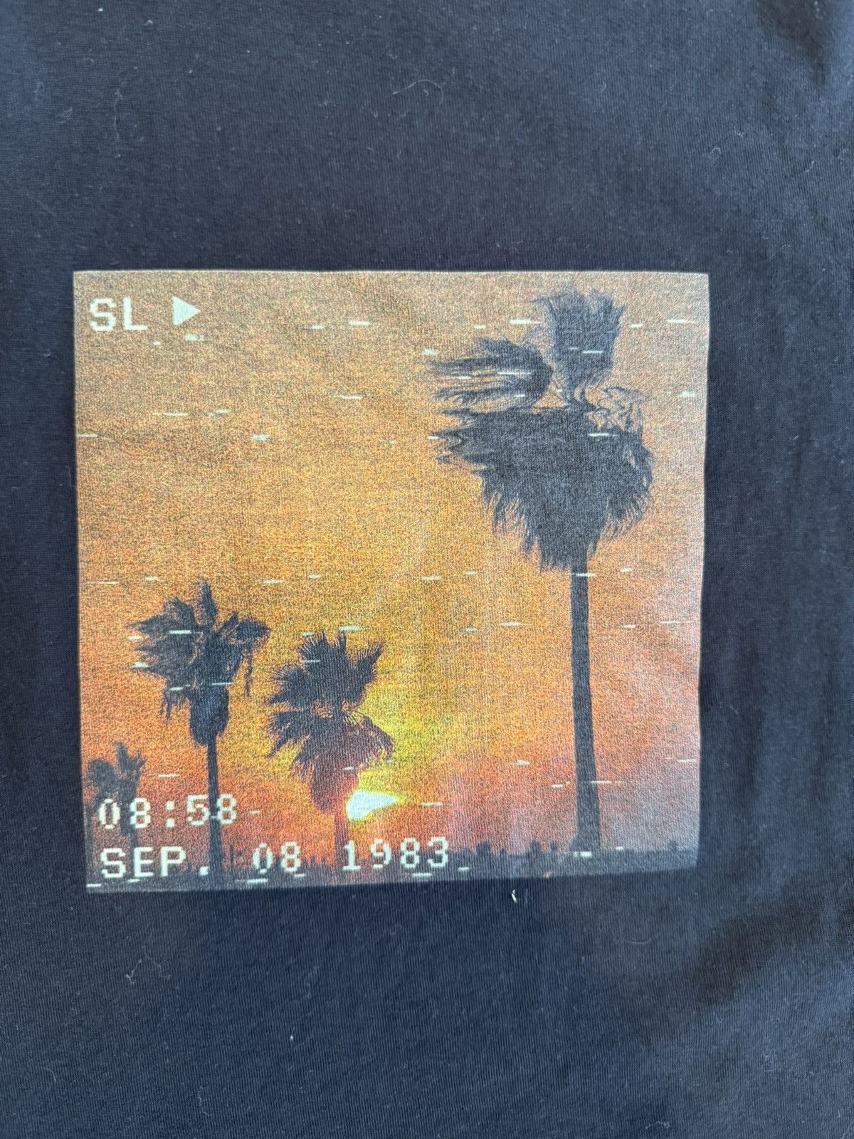 Saint Laurent Paris Saint Laurent Palm Tree T-Shirt Size US L / EU 52-54 / 3 - 2 Thumbnail