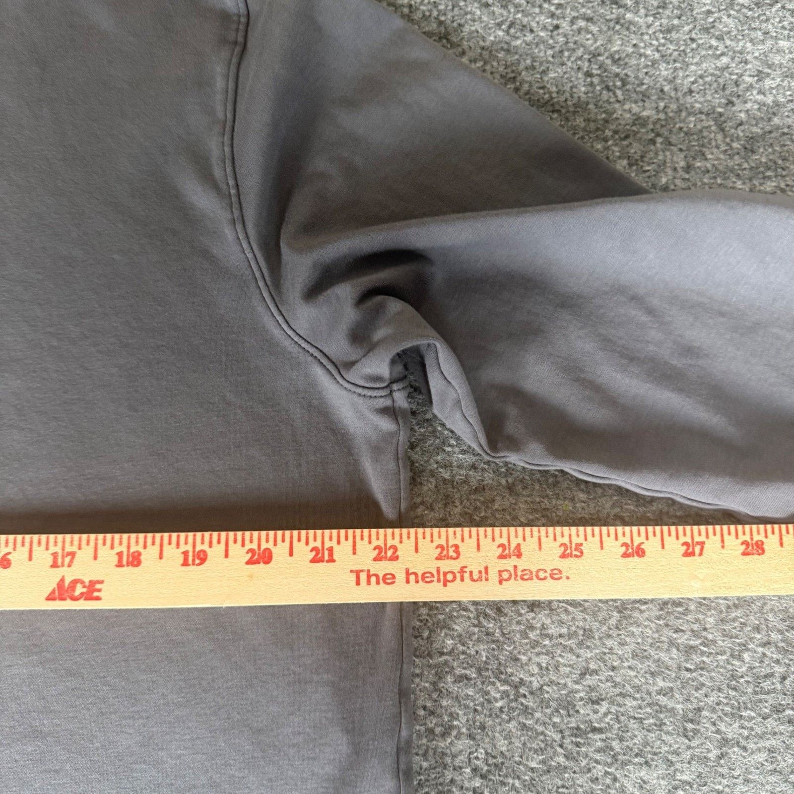 UNTUCKit UNTUCKit Mens Large Gray LS Cotton Polo Shirt Stretch Size US L / EU 52-54 / 3 - 4 Thumbnail