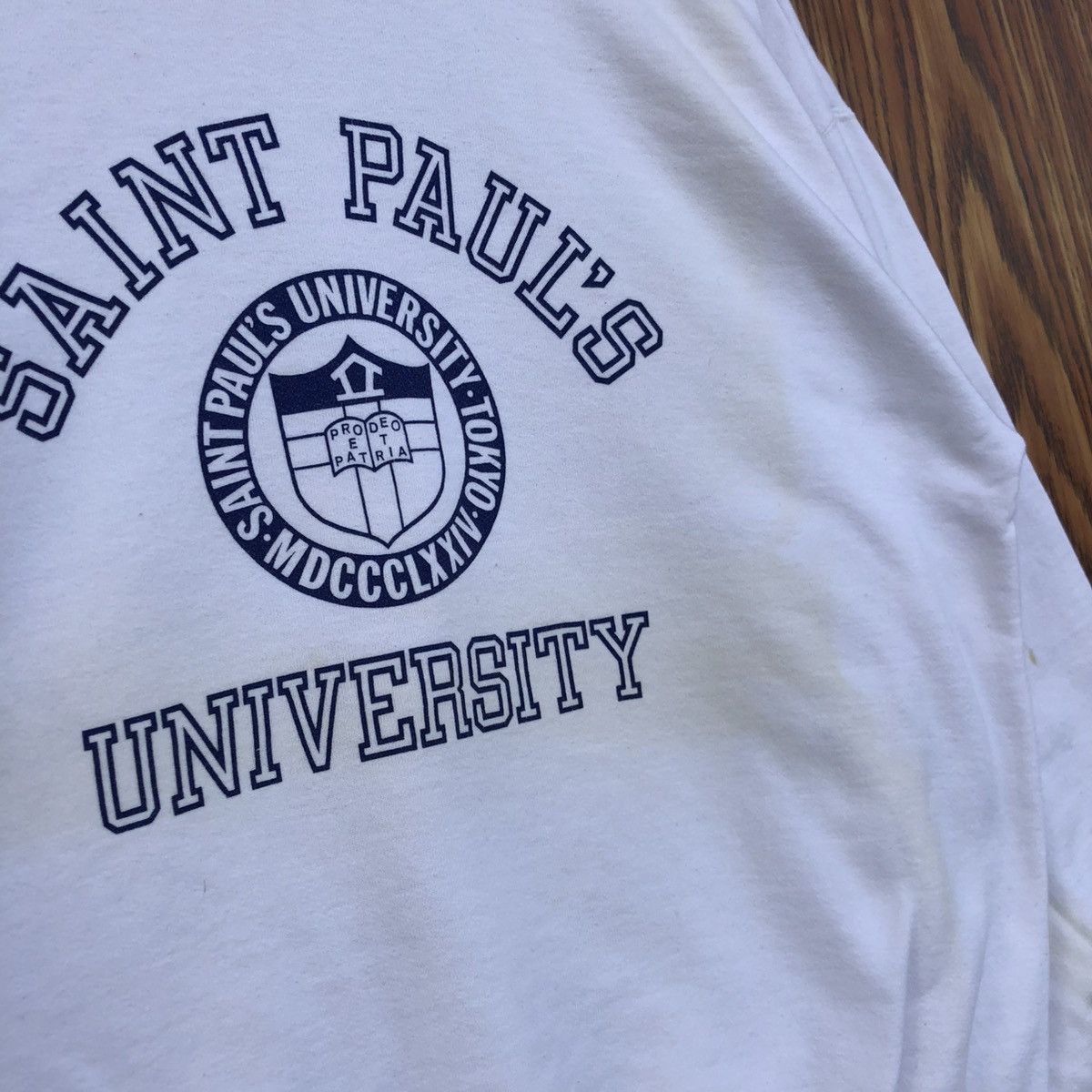Vintage Vintage University Saint Pauls Sweatshirt Size US M / EU 48-50 / 2 - 3 Thumbnail