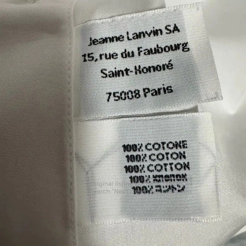 Lanvin Lanvin Women's White Shirt Size S . Size S / US 4 / IT 40 - 6 Thumbnail