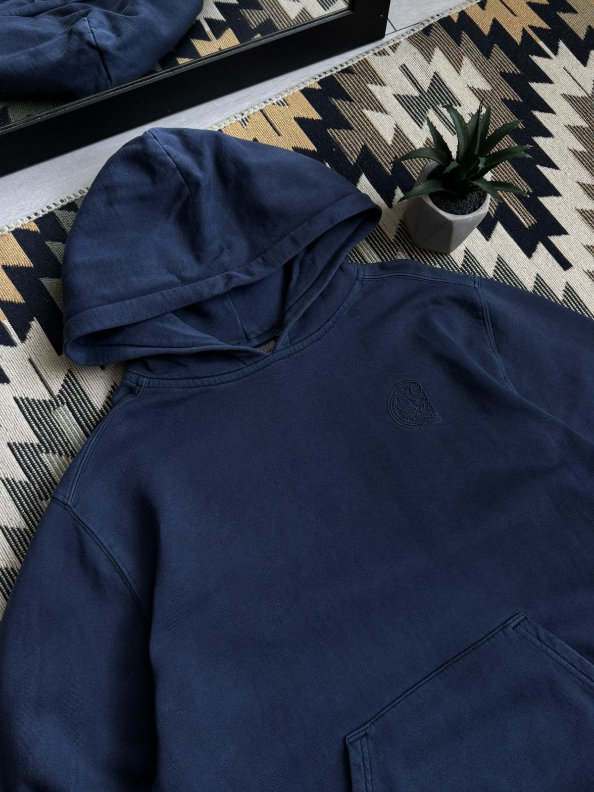 Carhartt Wip Carhartt WIP Verse Patch Garment Dyed Hoodie Size US S / EU 44-46 / 1 - 9 Thumbnail