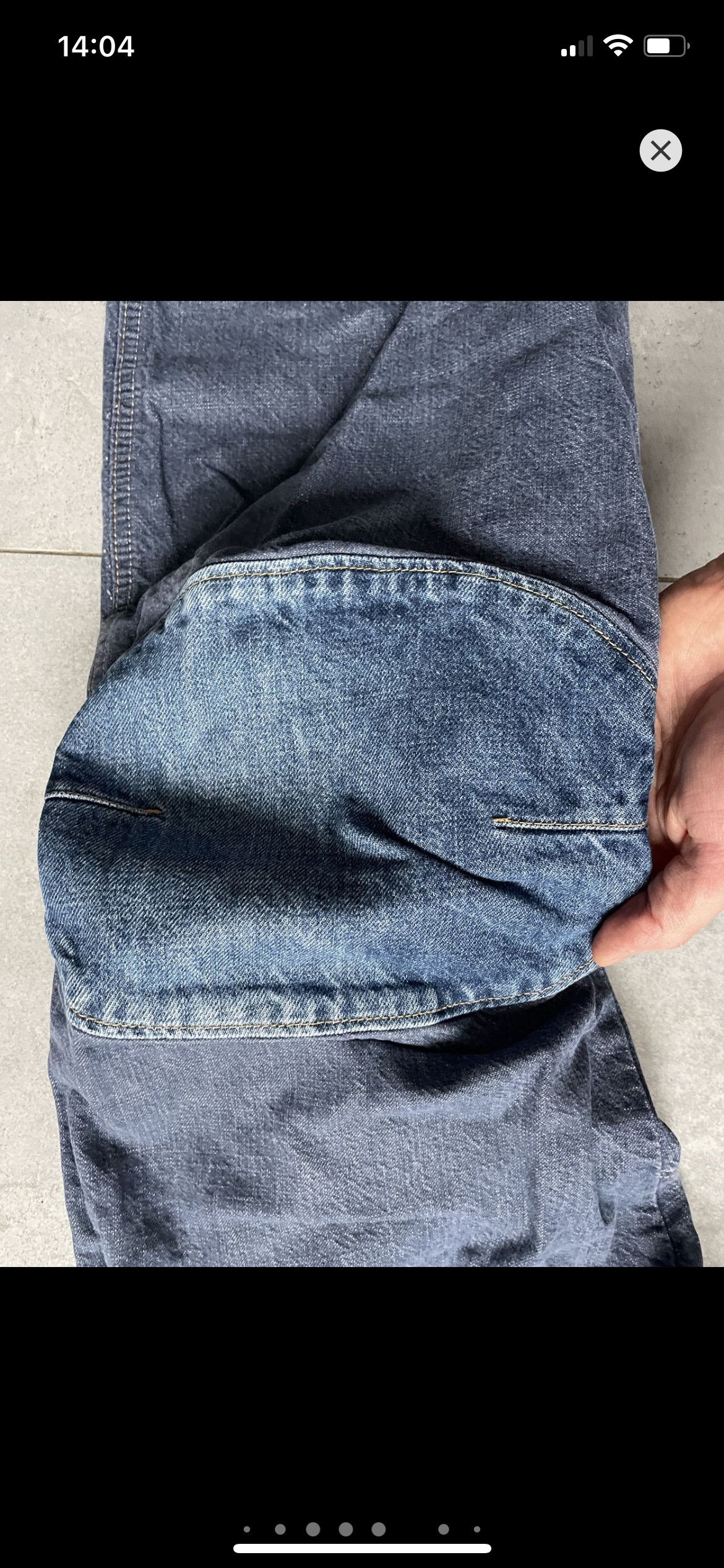 G-Star G-STAR GSTAR RAW DOUBLEKNEE PATCHWORK DENIM BAGGY PANTS Size US 33 - 5 Thumbnail