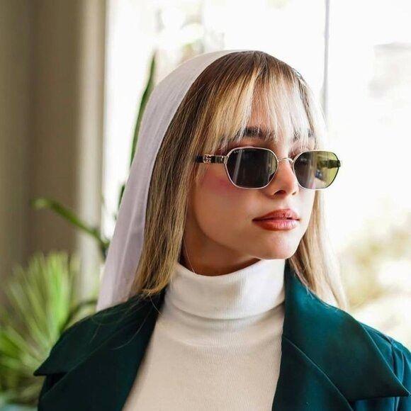 Gucci Gucci GG1593S 001 Sunglasses Endura Gold Oval Frame, Grey Size ONE SIZE - 6 Thumbnail