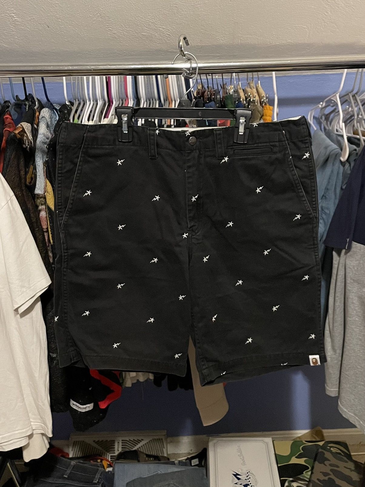 Bape Bape Star Shorts Size US 34 / EU 50 - 1 Thumbnail