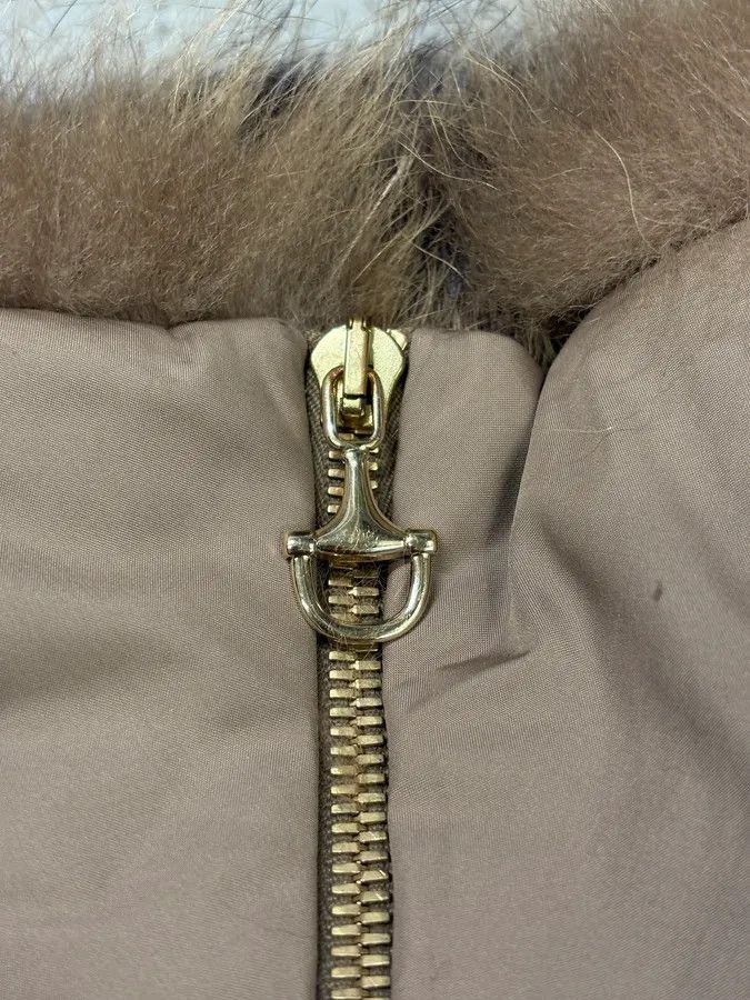 Gucci AW2005 Gucci Fur Collar Beige Jacket Size S / US 4 / IT 40 - 8 Thumbnail