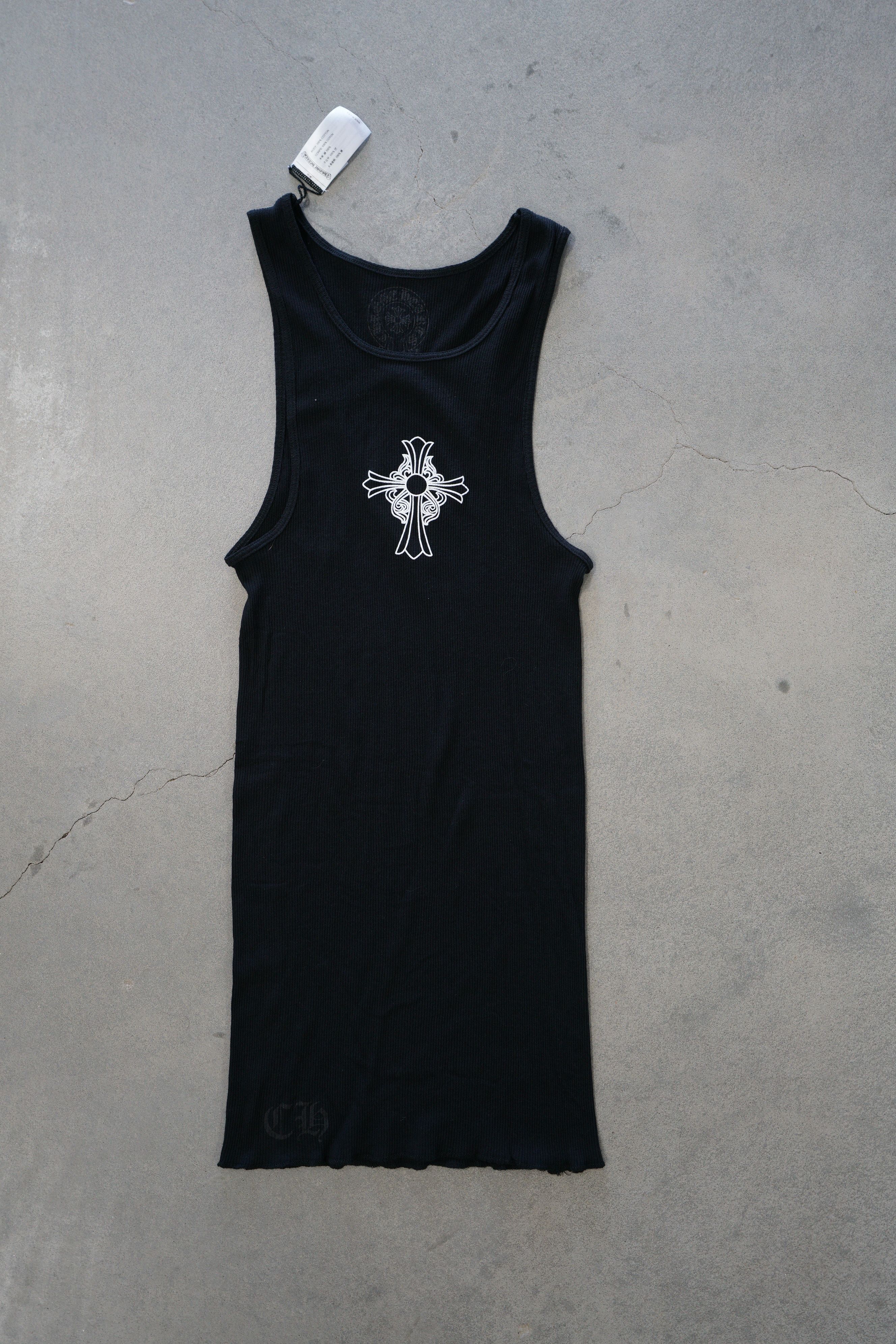 トップス chrome hearts HAIRY CROSS RIB TANK L Online Drop - Hairy Cross Rib Tank : r/ChromeHeart