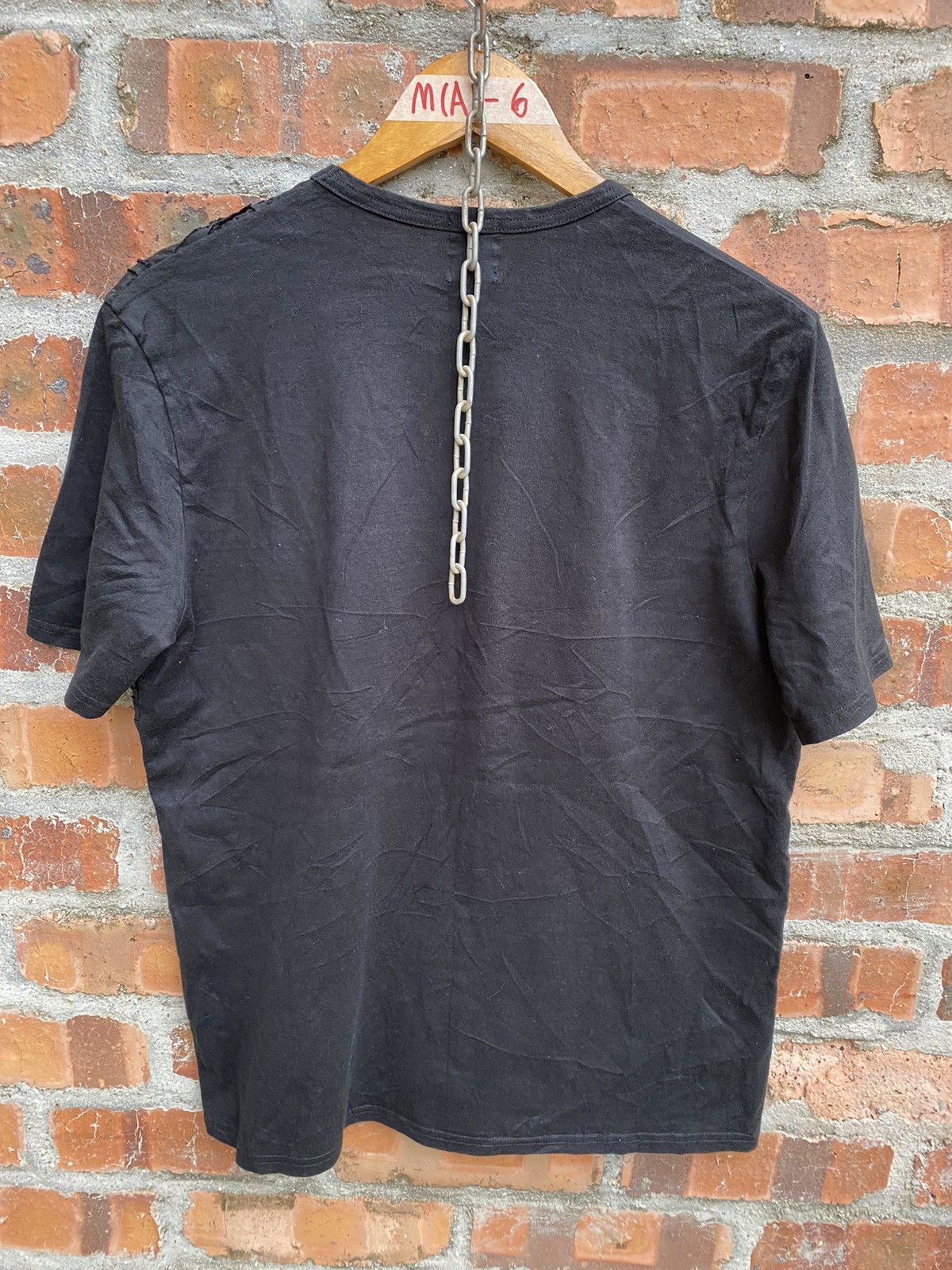 Issey Miyake 1990s Laser Cut Patchwork tee Size US M / EU 48-50 / 2 - 9 Thumbnail