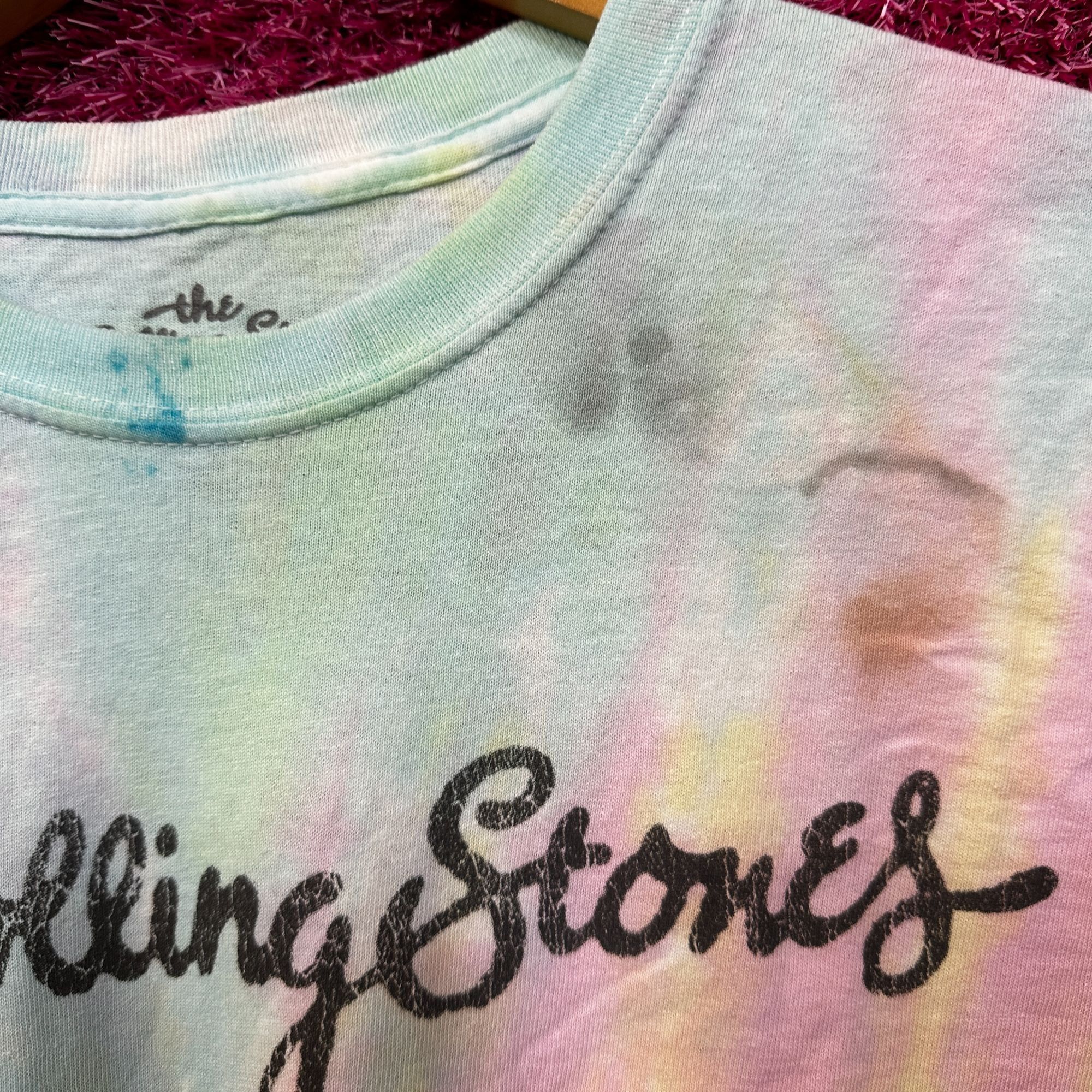 The Rolling Stones The Rolling Stones pastel tie dye Rock Tshirt size medium Size US M / EU 48-50 / 2 - 10 Thumbnail