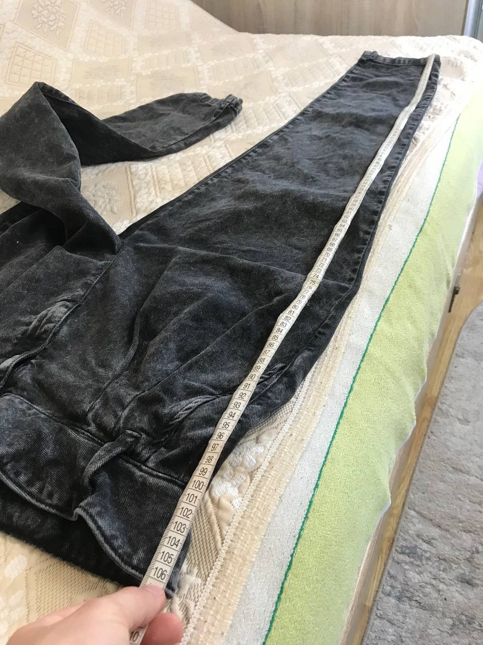 Sezane 🔥 Sezane Paris Austin Trousers Washed Black Jeans Pants Size 28" / US 6 / IT 42 - 14 Thumbnail