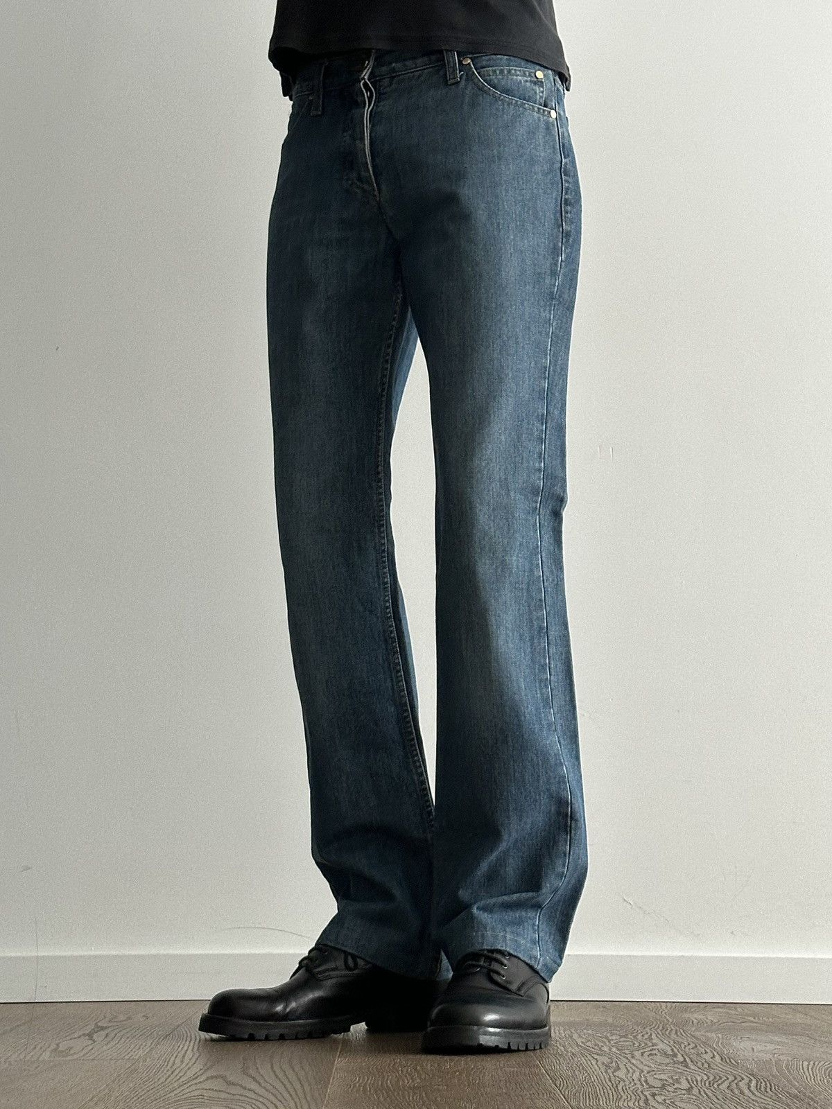 Gucci Gucci by Tom Ford Logo Denim Jeans Size US 29 - 2 Thumbnail