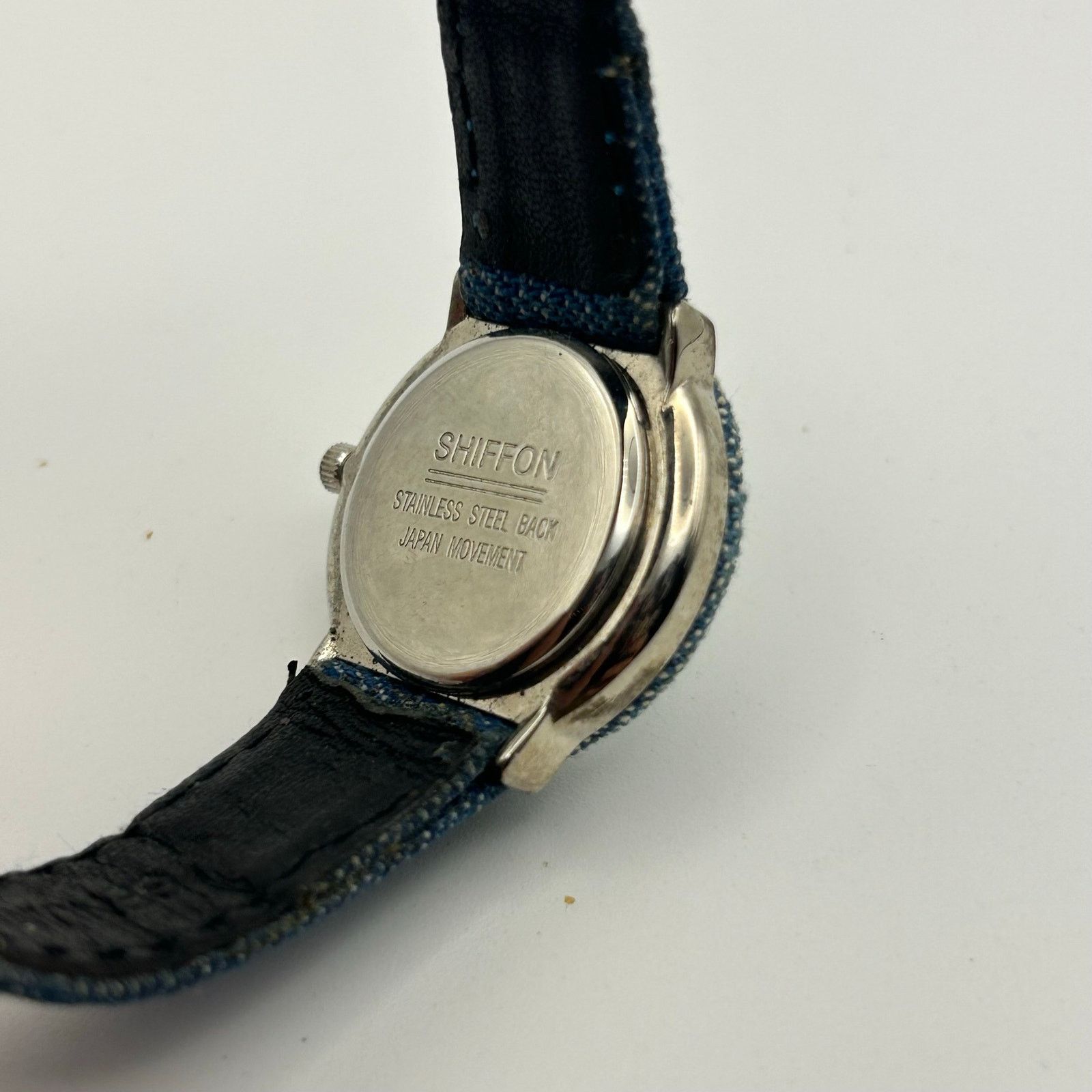 Other Shiffon Blue Denim Fabric Band and Case Cover Quartz Watch Size ONE SIZE - 6 Thumbnail