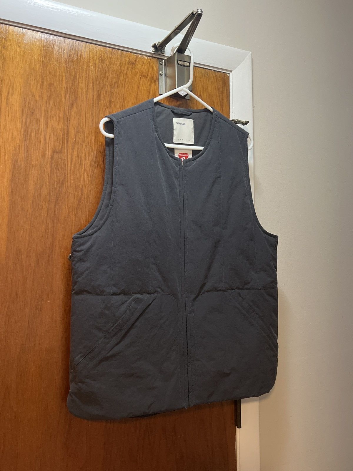 Satta Satta Cloud Vest - Washed Black (S) Size US S / EU 44-46 / 1 - 2 Thumbnail
