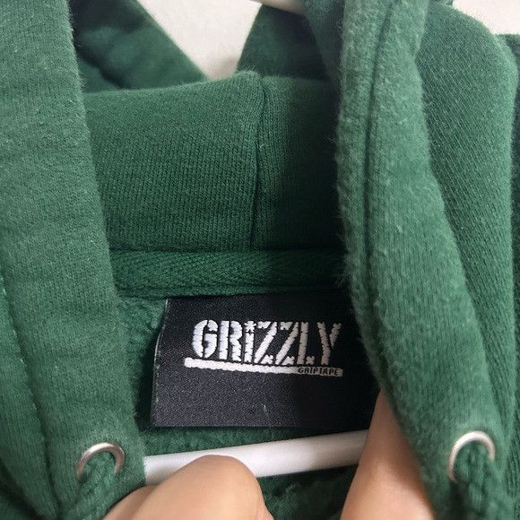 Other Grizzy OG Bear Embroidered Green Hoodie Size US M / EU 48-50 / 2 - 5 Thumbnail