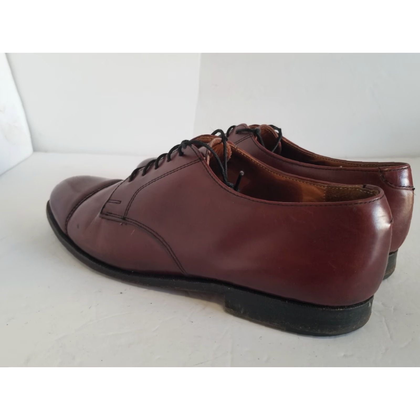 Cole Haan Cole Haan Cap-toe Oxford LEATHER SOLE Size 9.5 D USA Made Dress Oxford Mens Leather Sole Cap Toe Brown Size US 10 / EU 43 - 4 Thumbnail
