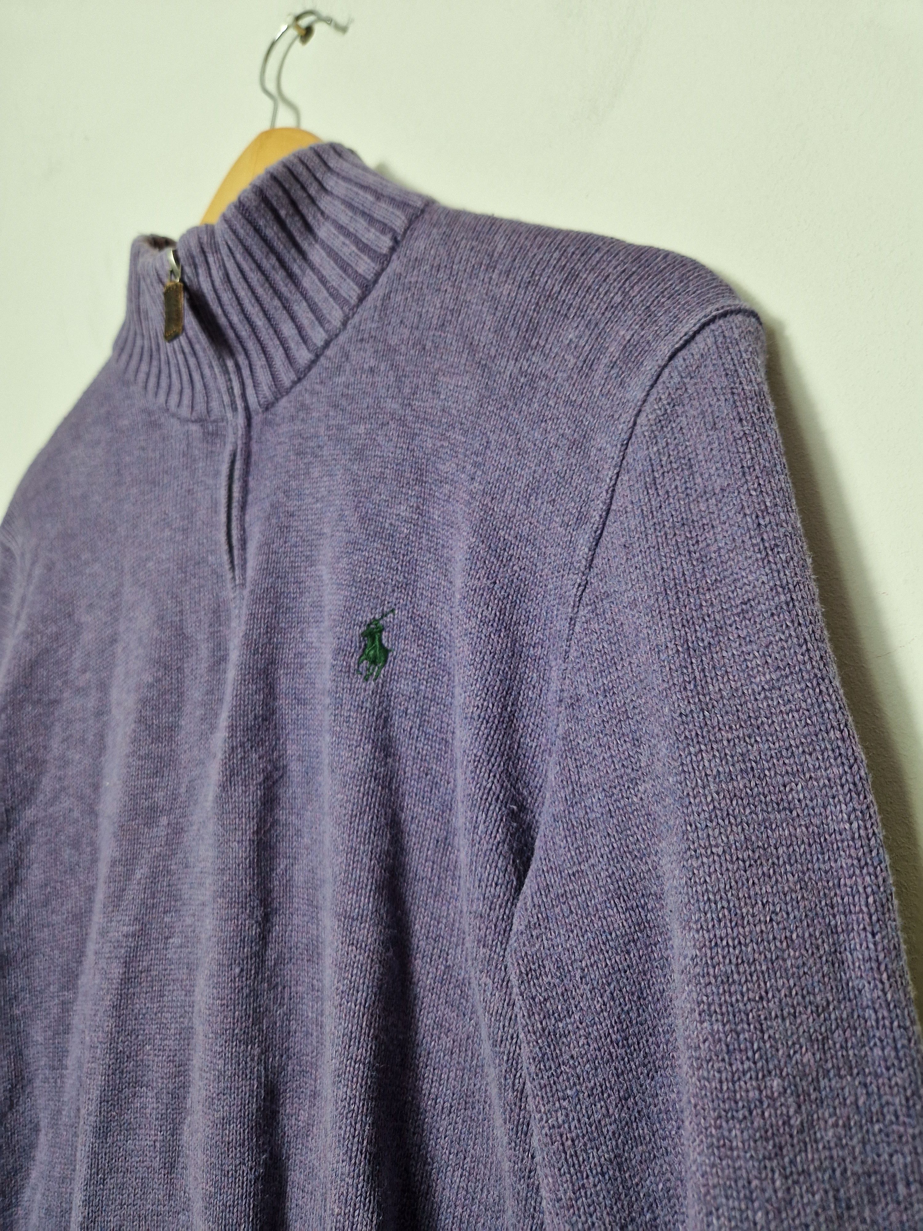 Polo Ralph Lauren × Ralph Lauren × Vintage Polo Ralph Lauren halfzip Size US S / EU 44-46 / 1 - 2 Thumbnail
