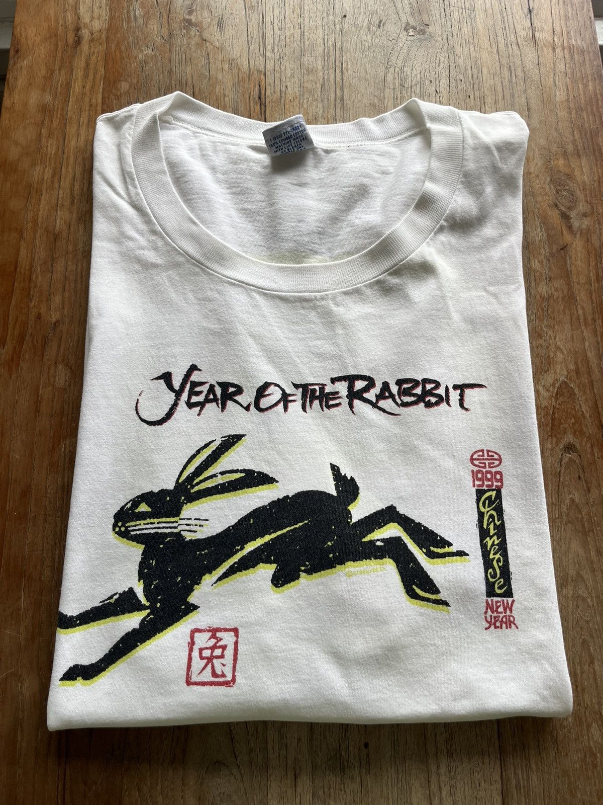 Vintage Vintage YEAR OF THE RABBIT 1999’s by Crazy Shirt Size US L / EU 52-54 / 3 - 1 Thumbnail