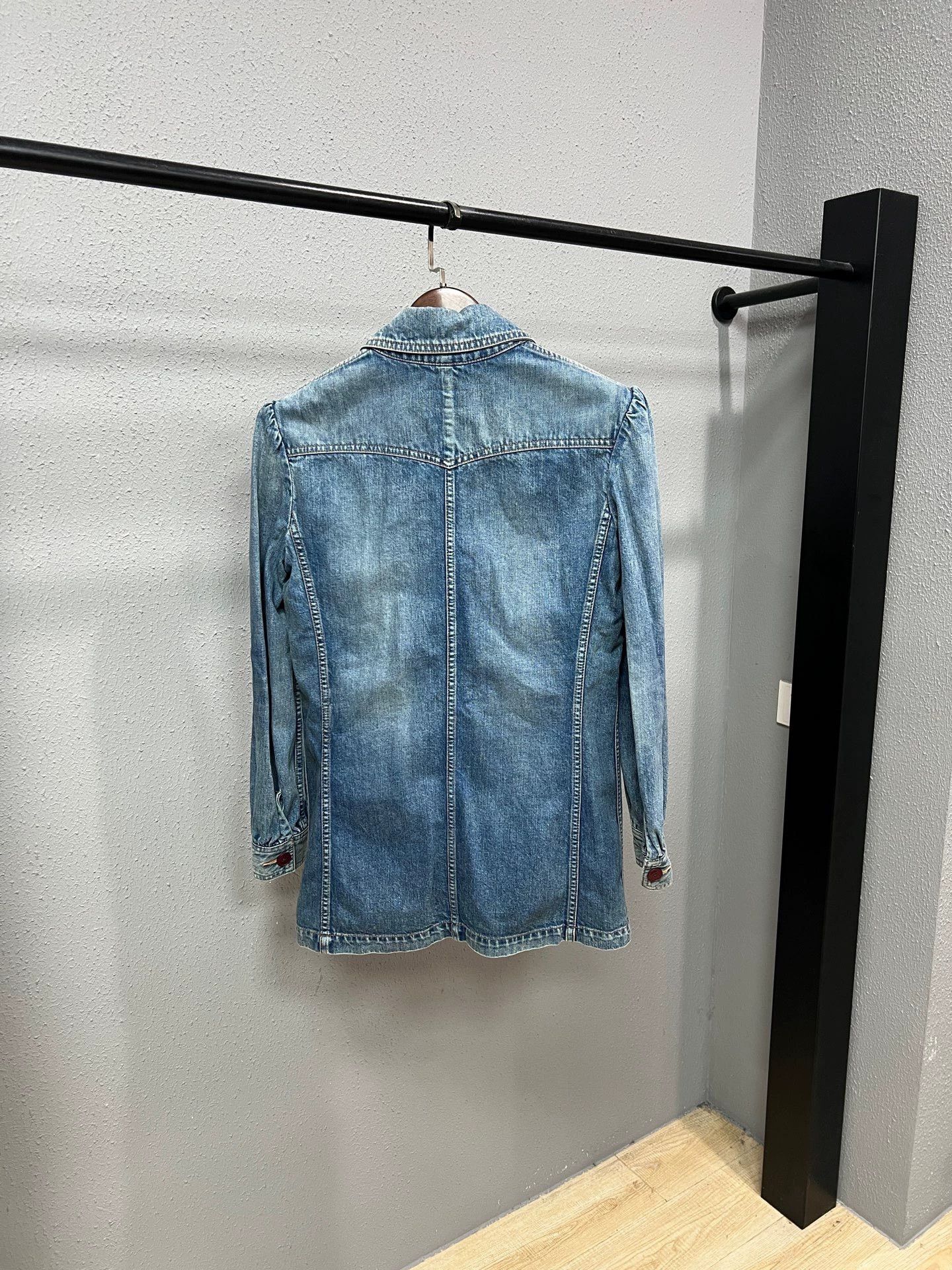 Celine Celine Safari Denim Jacket Size M / US 6-8 / IT 42-44 - 2 Thumbnail
