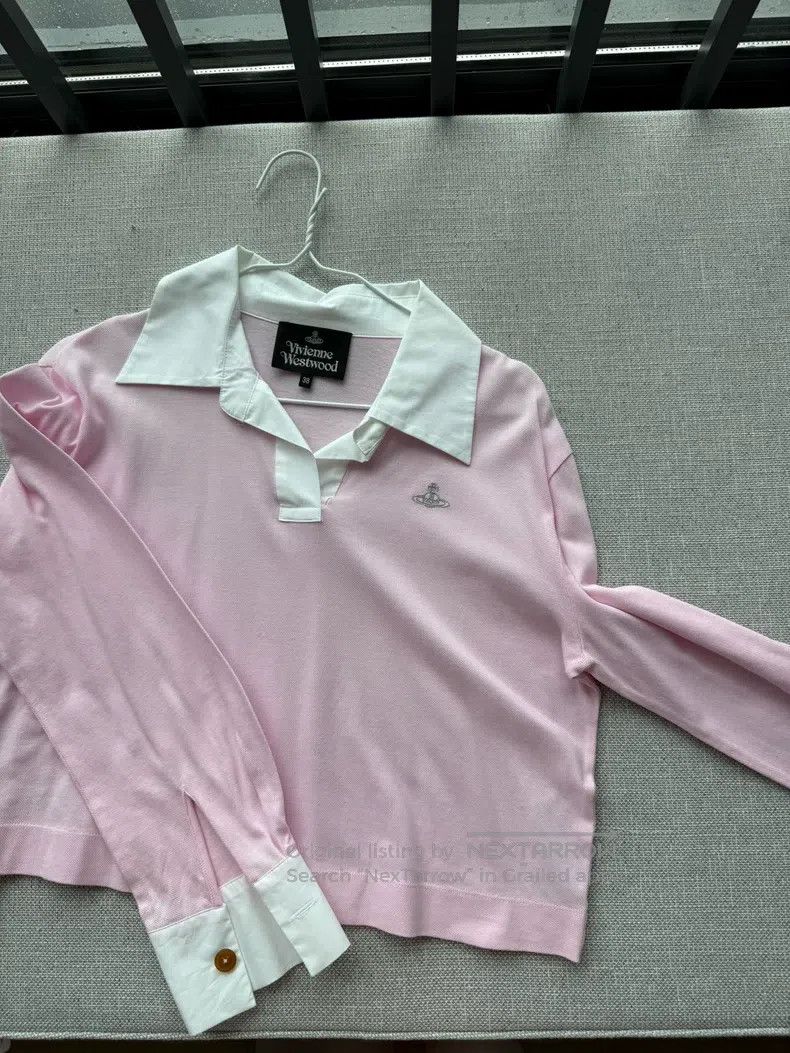 Vivienne Westwood vivienne westwood Pink long-sleeved shirt Size XS / US 0-2 / IT 36-38 - 1 Thumbnail