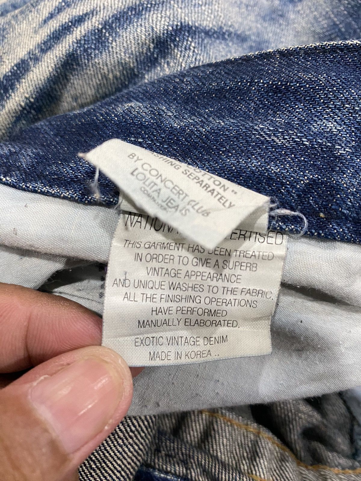 20471120 Rare 90s Lolita Jeans Size US 36 / EU 52 - 23 Thumbnail