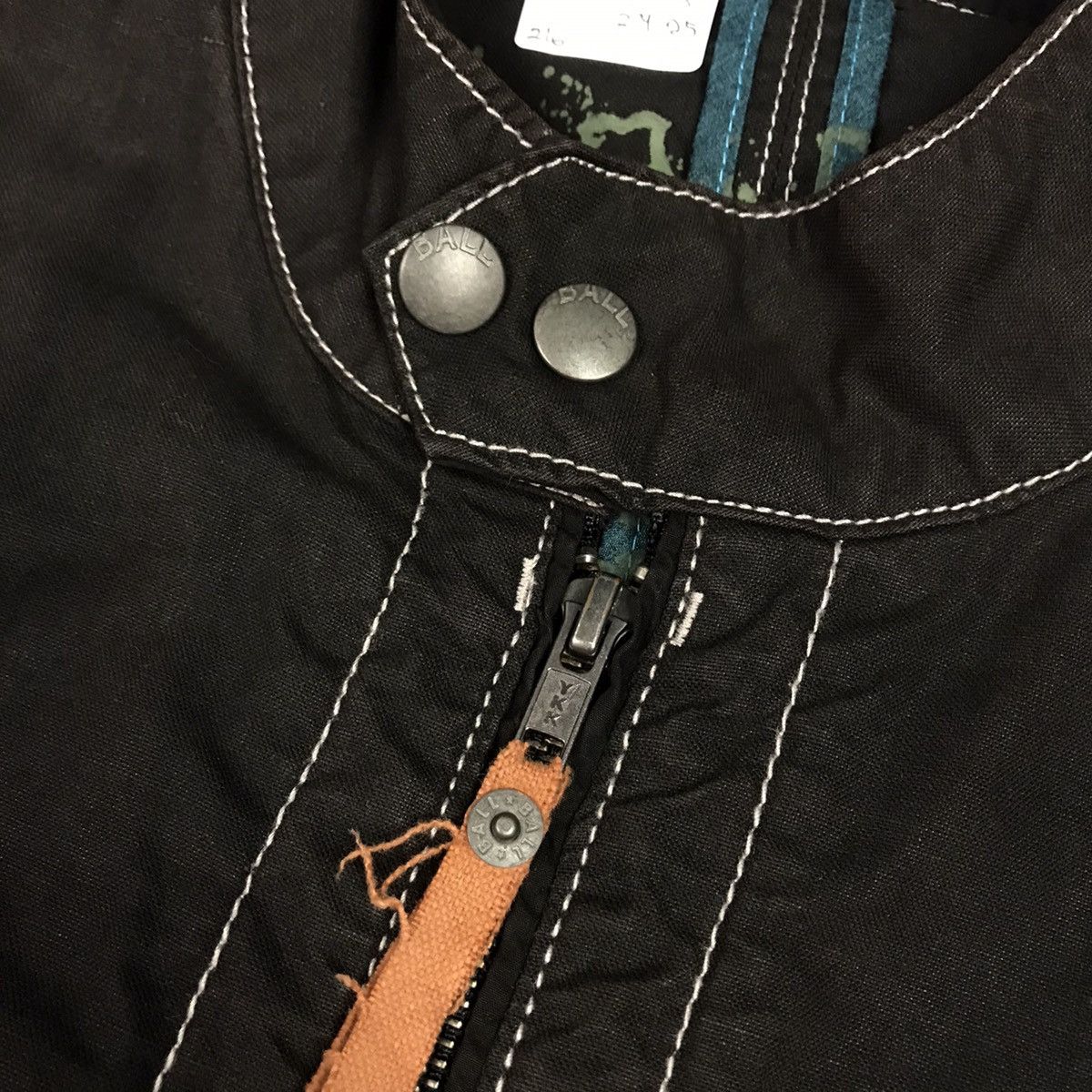 Japanese Brand × Vintage JAPANESE BALL JAPAN STYLE BIKER ZIPPER JACKET BLACK Size US M / EU 48-50 / 2 - 6 Thumbnail