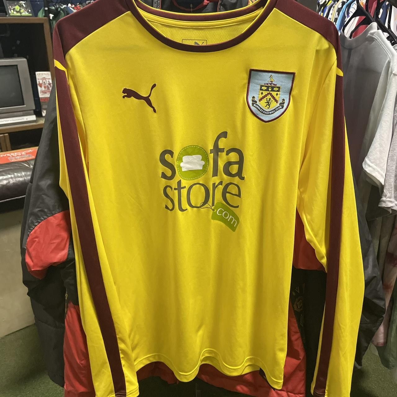 Puma Burnley 15-16 Away L/S Jersey Size US M / EU 48-50 / 2 - 1 Thumbnail