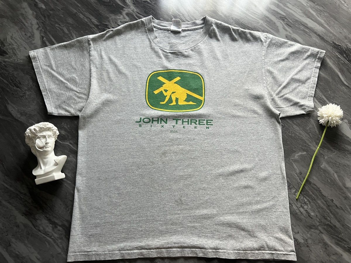 John Deere Kerusso : John Three Parody Jesus Size US XL / EU 56 / 4 - 2 Thumbnail